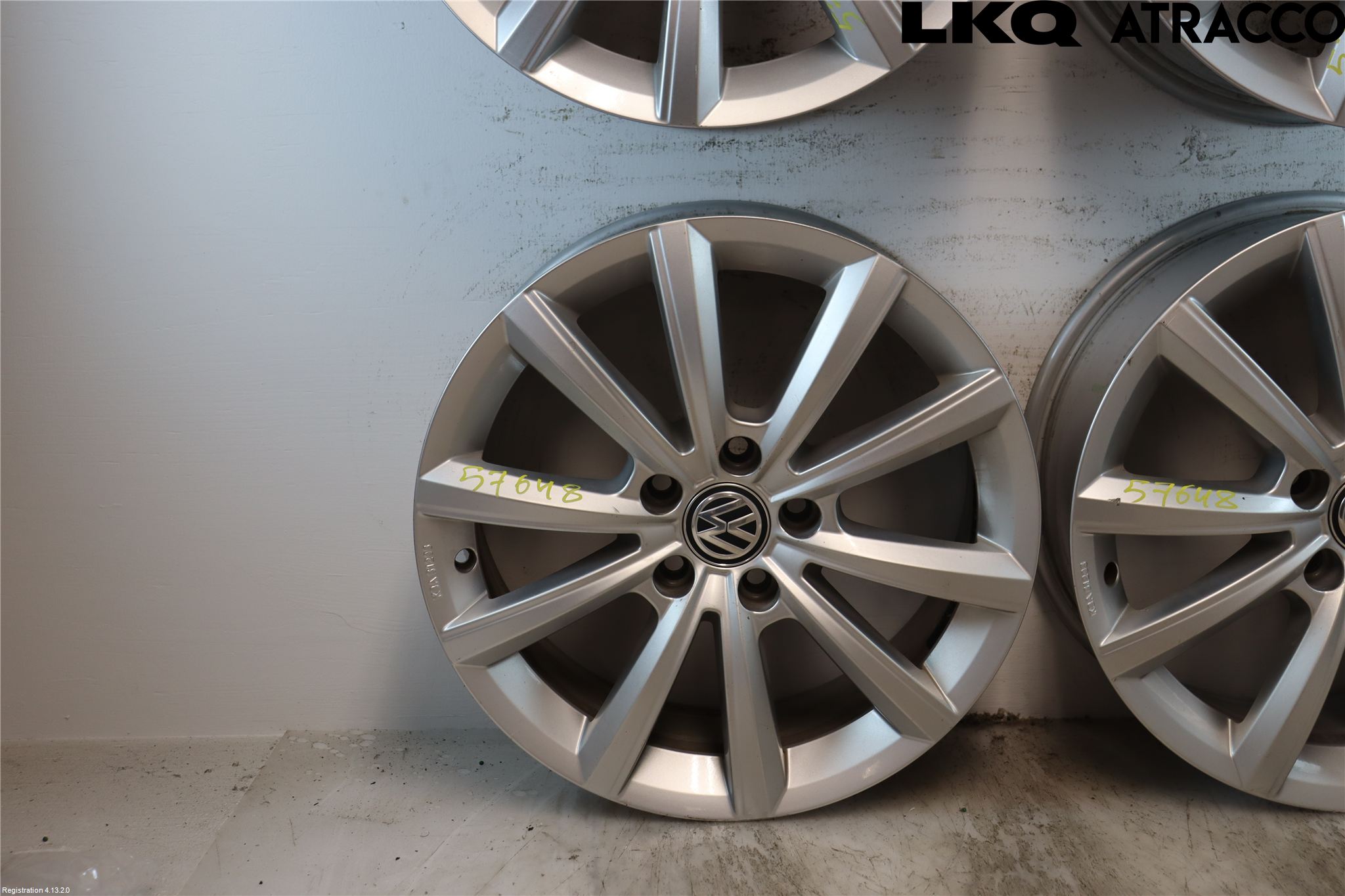 Volkswagen VW TIGUAN 16-24 Fälgsats Aluminium
