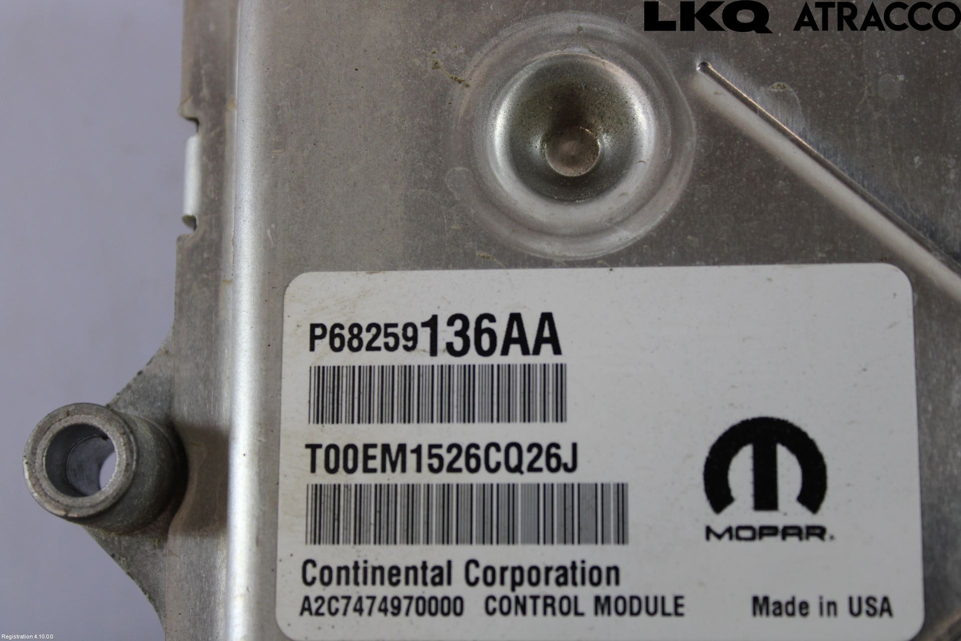 Jeep WRANGLER Styrenhet Insprut Bensin