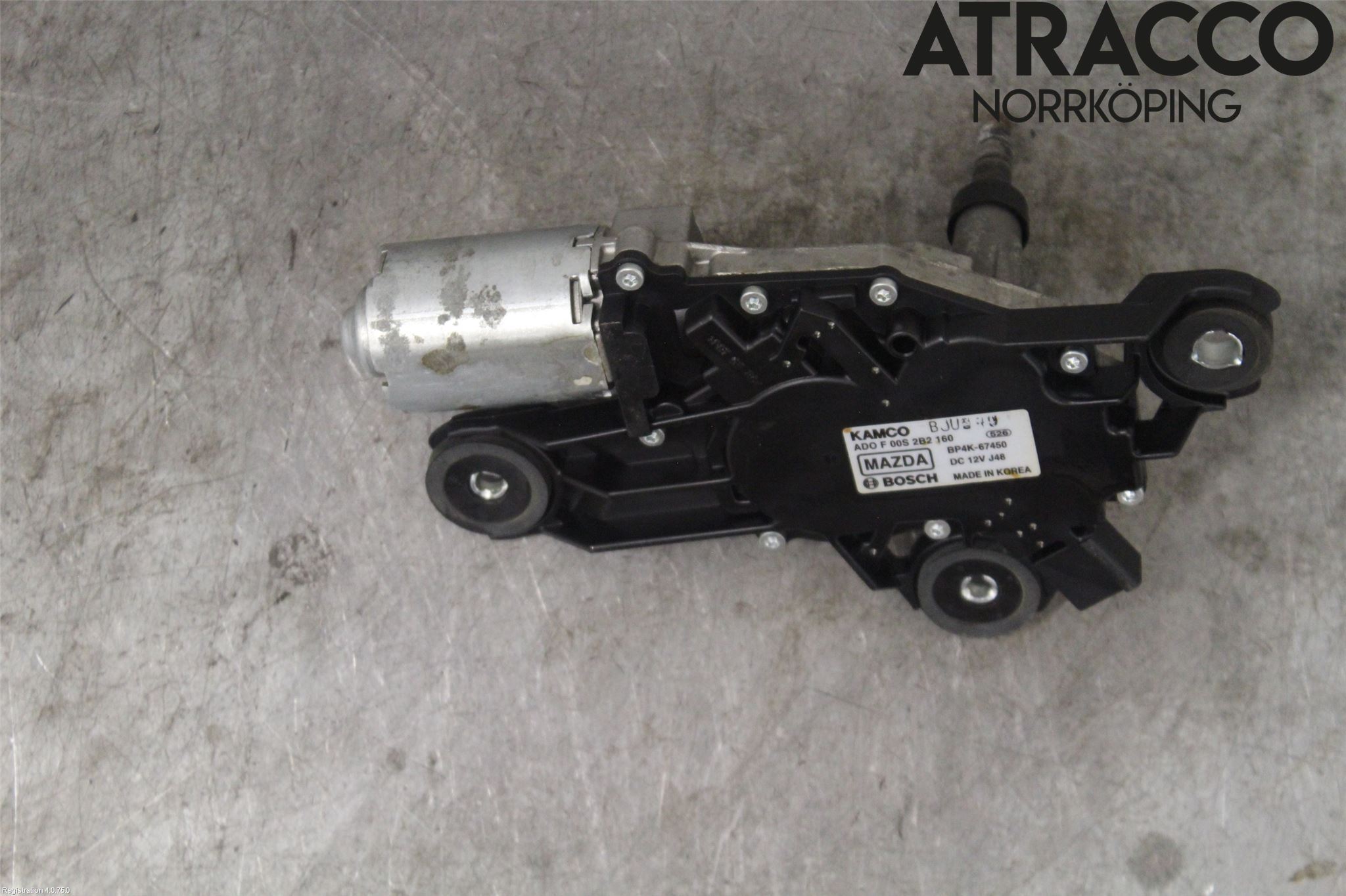 Mazda 3 I 07-08 Torkarmotor Baklucka