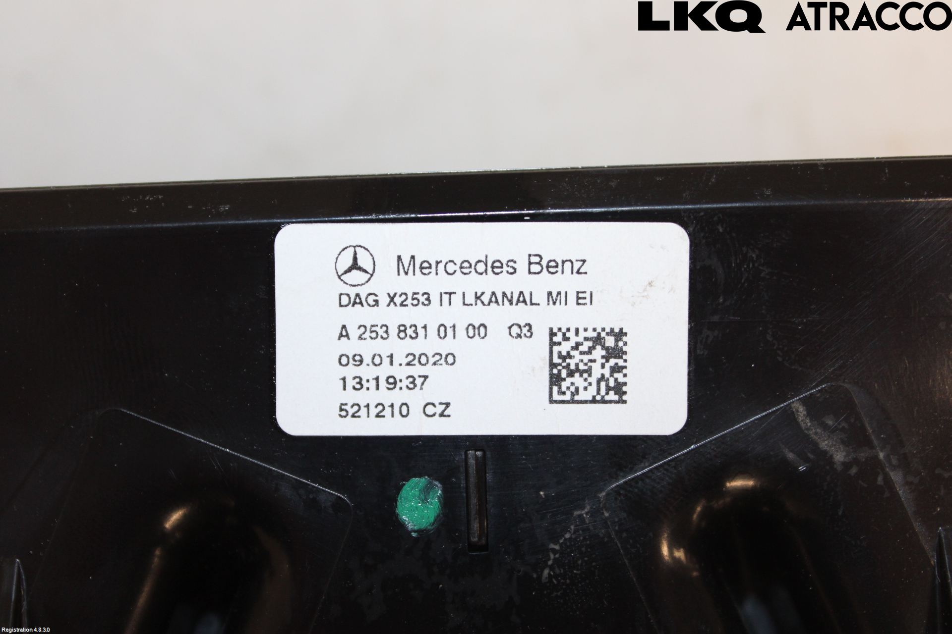 Mercedes-Benz MB GLC-KLASS (X253/C253) 15-22 Defrosterslang