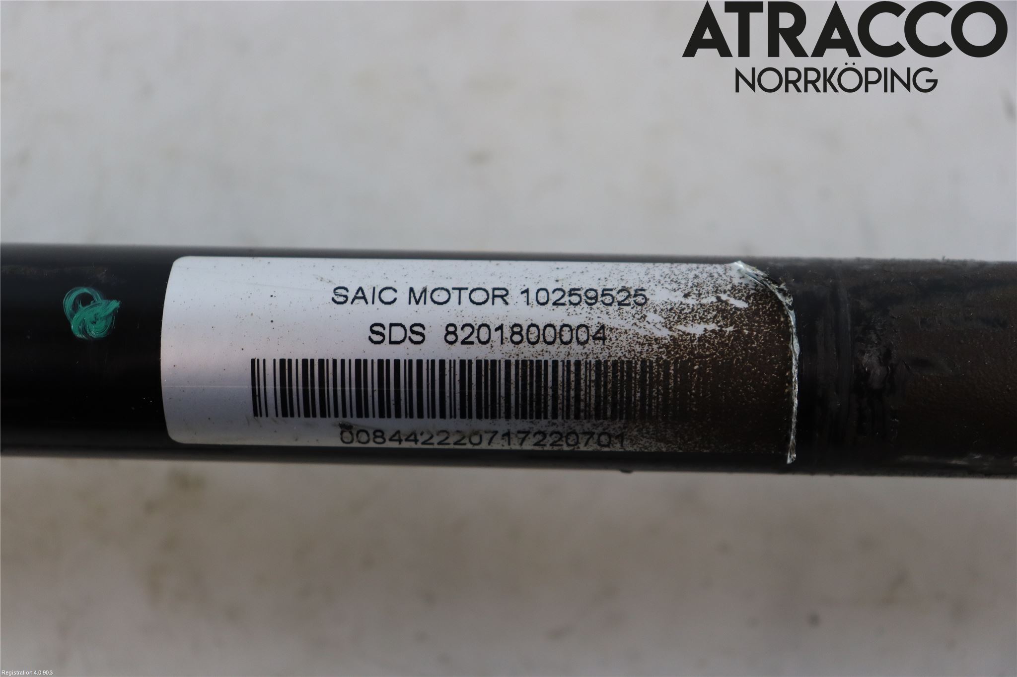 MG MARVEL R 22- Drivaxel Fram Höger