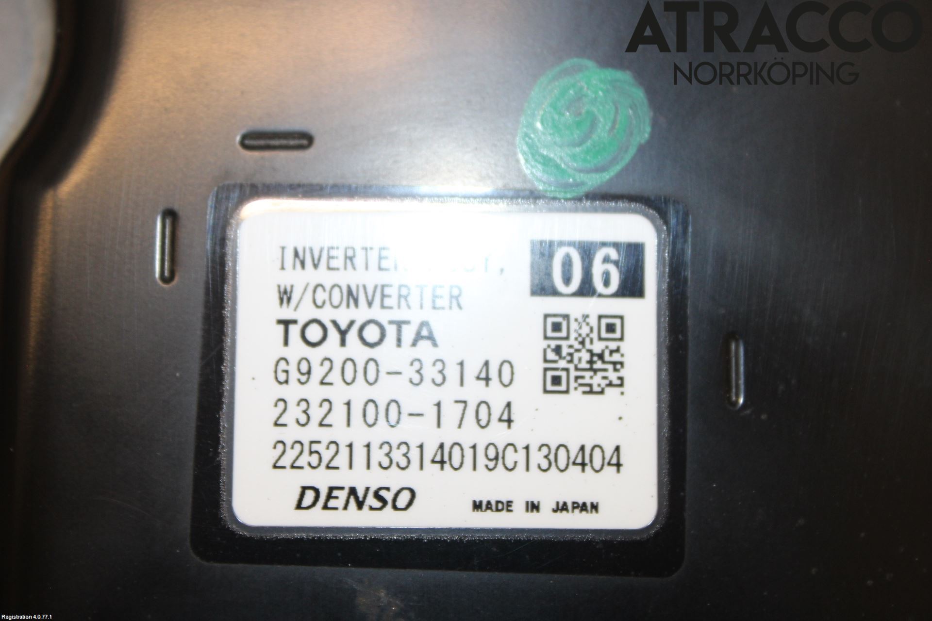 Lexus ES 250/300/330 Inverter Hybrid