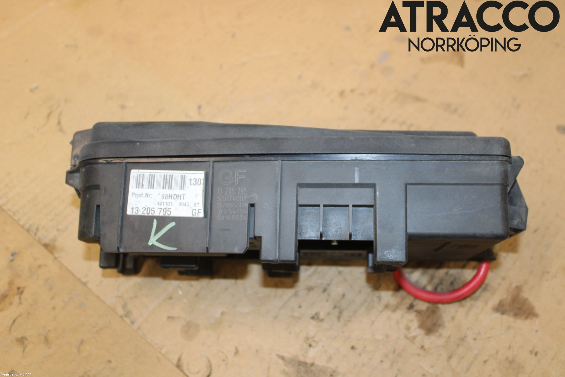 Opel VECTRA C 06-08 Säkringsdosa-Elcentral