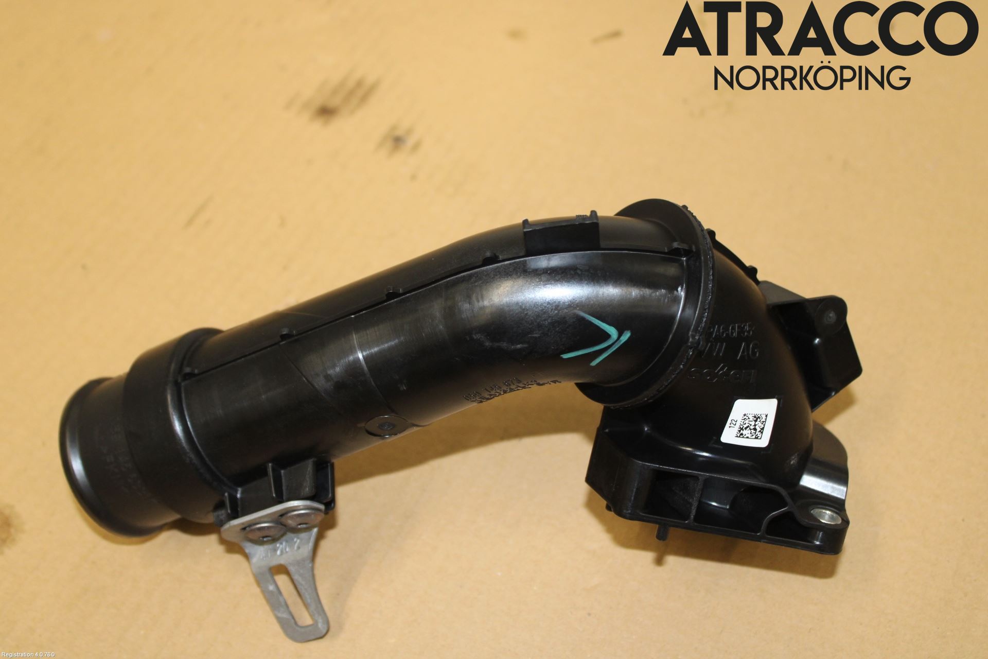 Volkswagen VW TOUAREG CR 18- Laddluft-Intercoolerrör