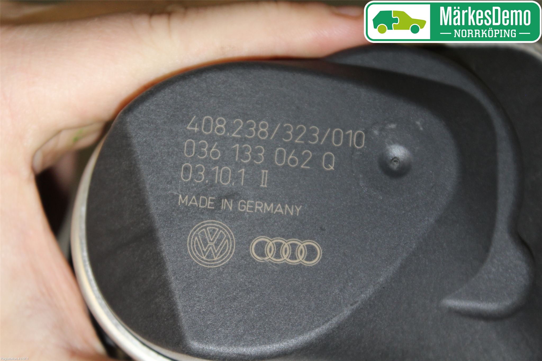 Volkswagen VW TOURAN 03-10 Injspjällhus