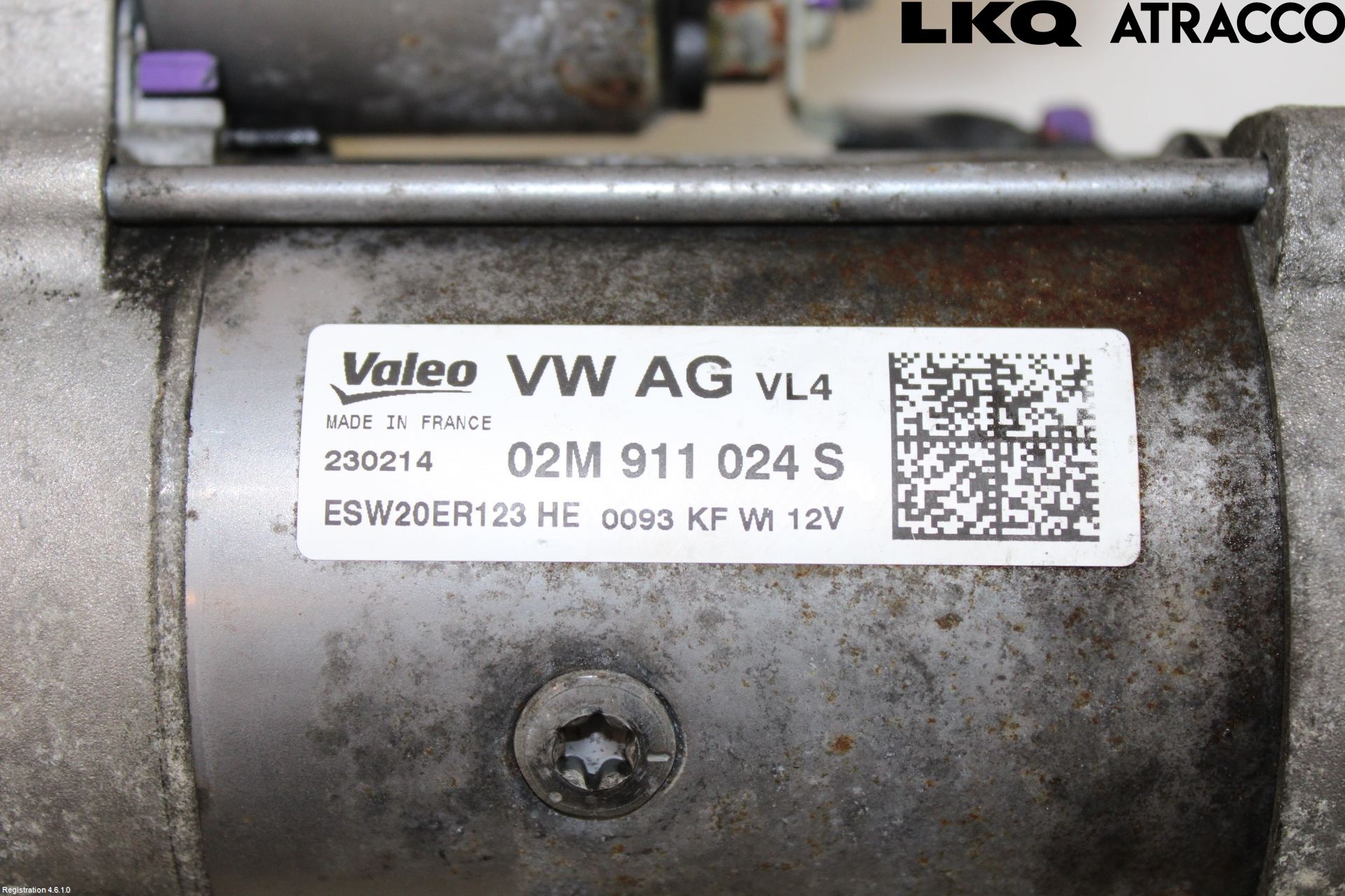 Audi A3/S3 8V 13-20 Startmotor Diesel