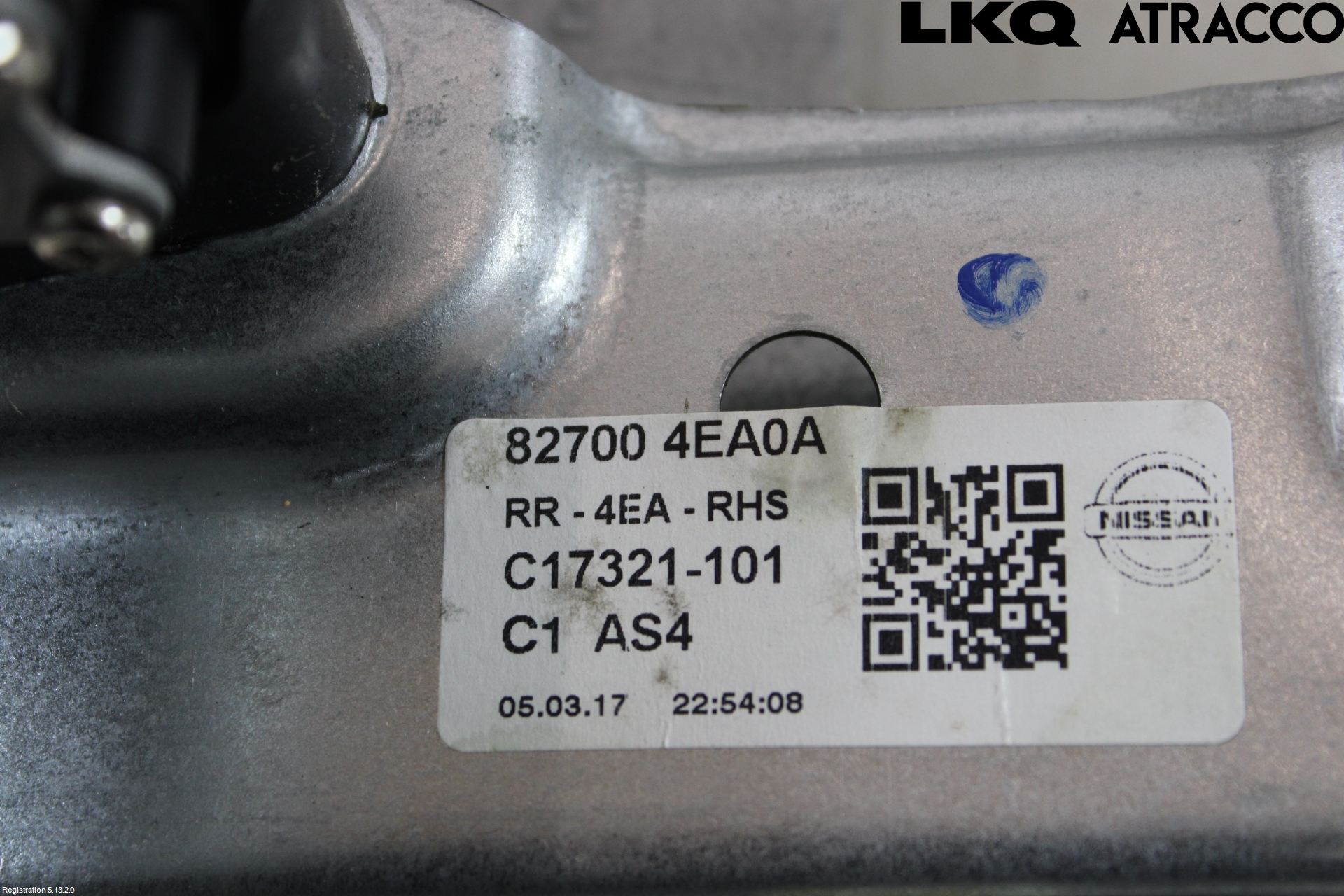 Nissan QASHQAI 14-17 Fönsterhiss El Kompl