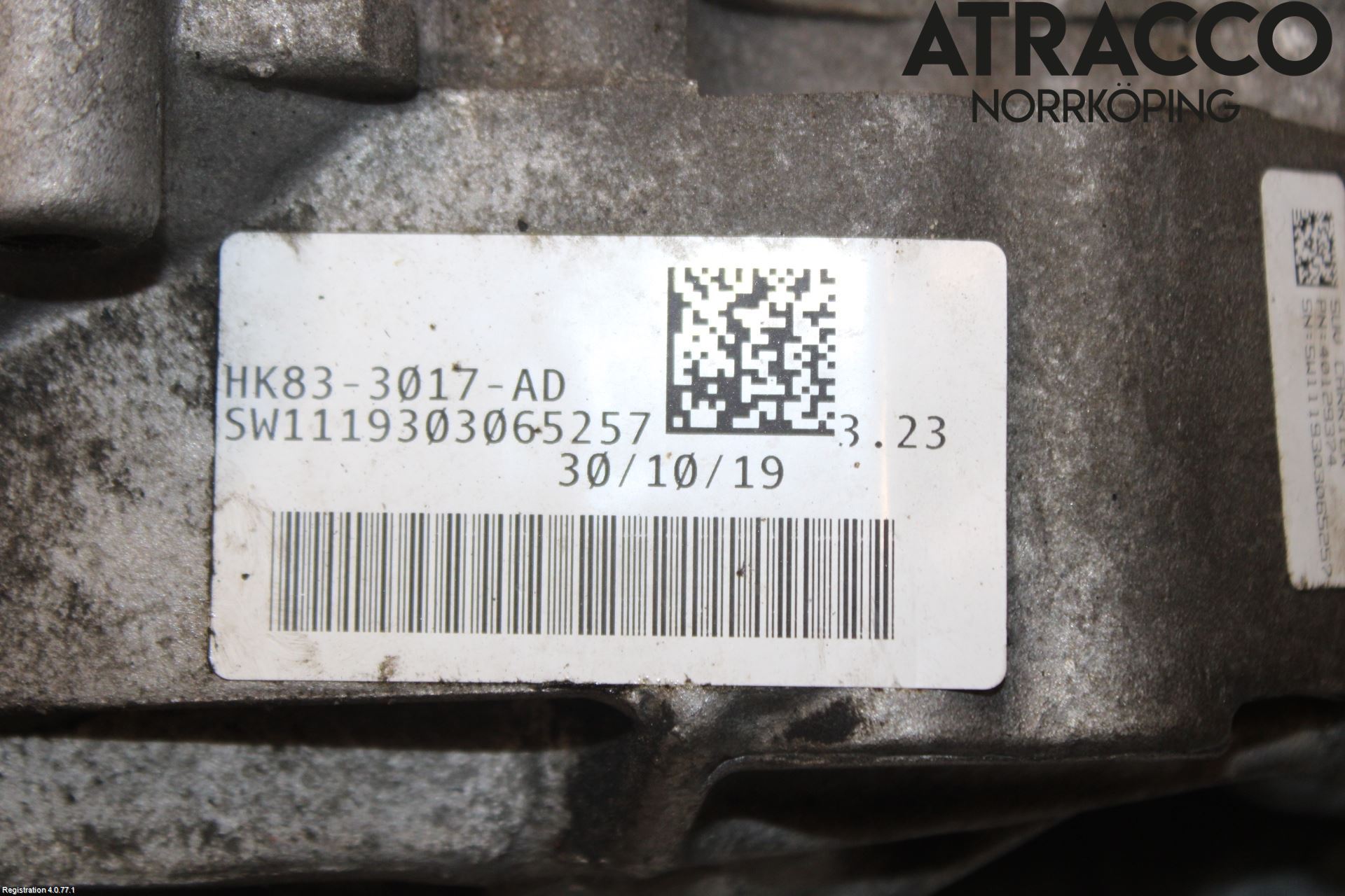 Jaguar F-PACE Framvagn Diffrential