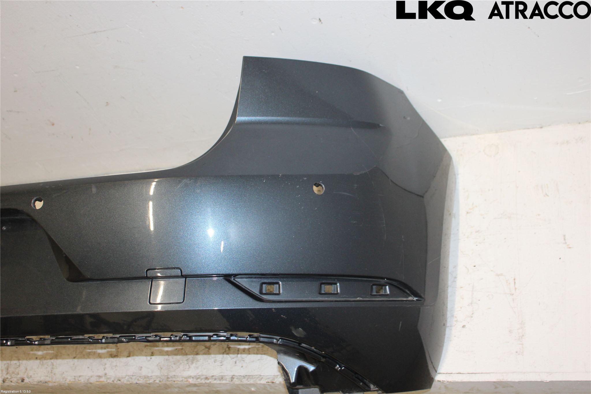 Volkswagen VW GOLF / E-GOLF VII 13-20 Stötfångarbeklädnad Bak