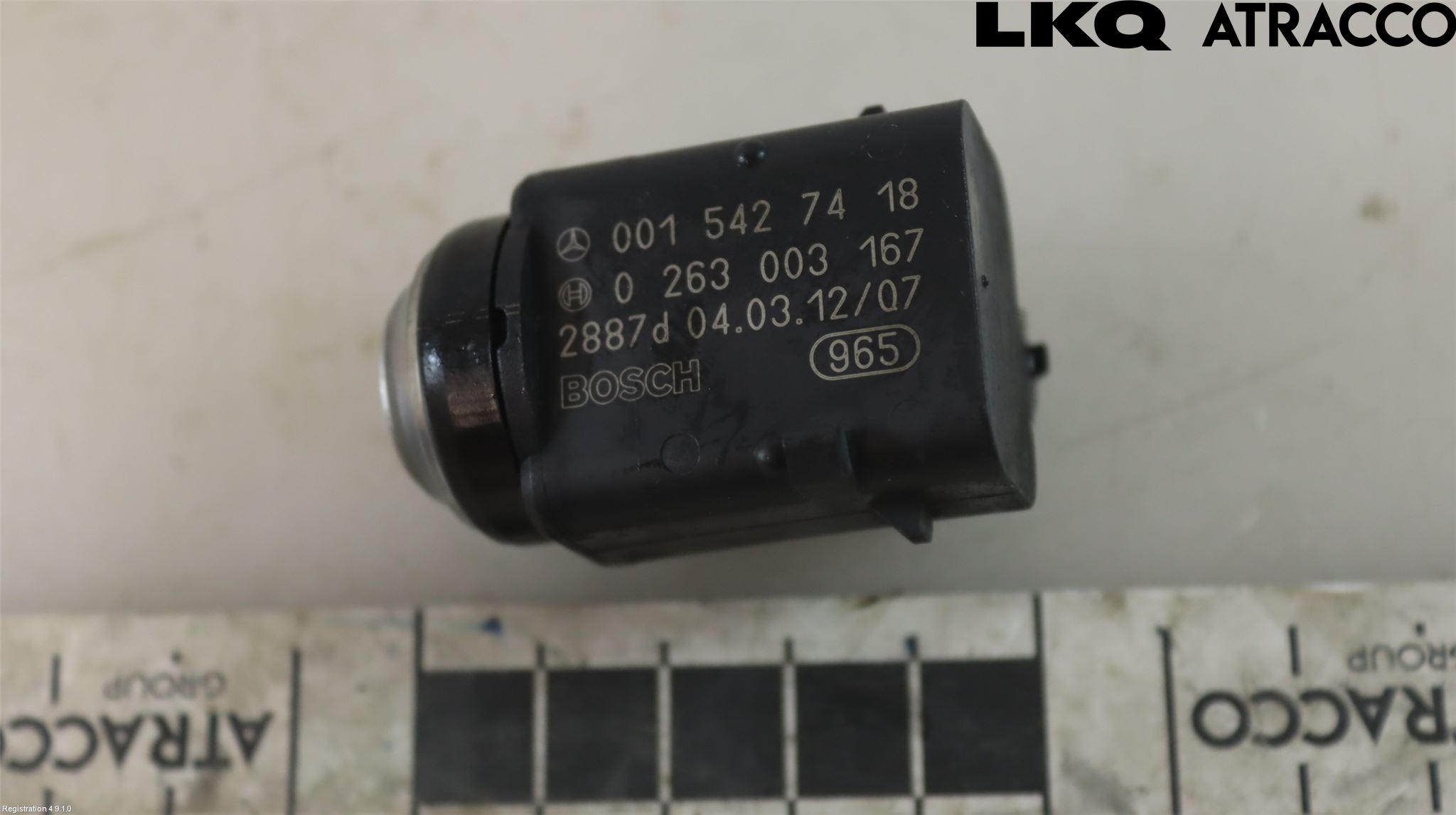 Mercedes-Benz MB CLK (C209) 02-09 Parkeringshjälp Frontsensor