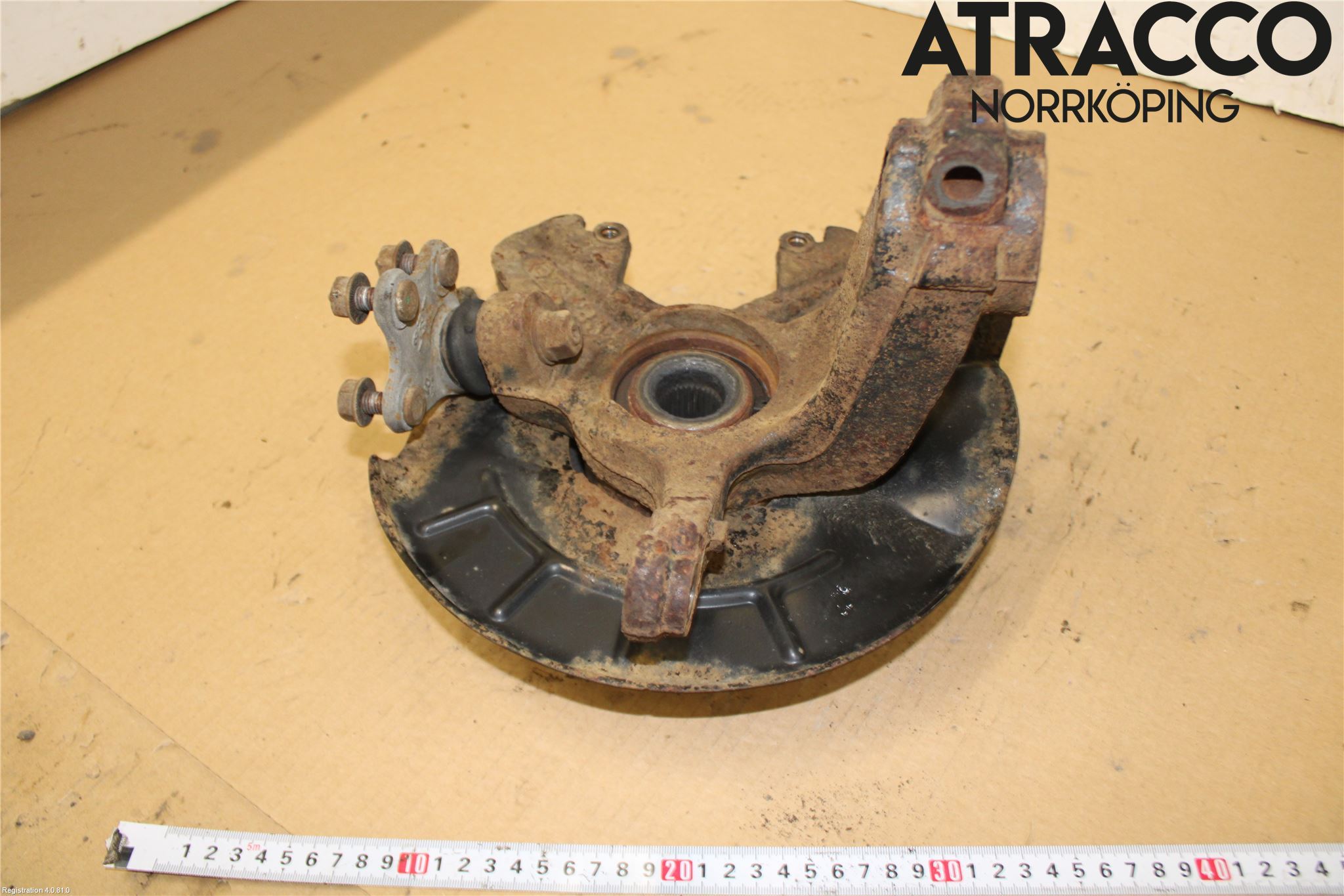 Audi A1/S1 11-18 Styrspindel Lagerhus Hö