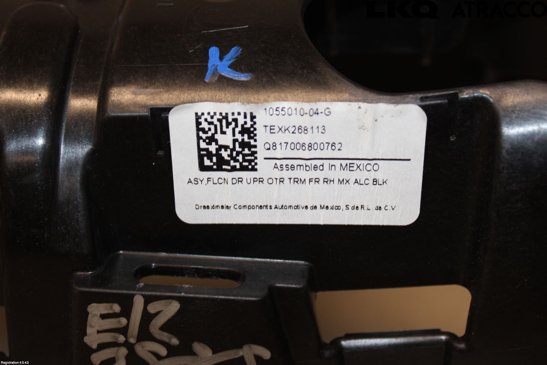 Tesla MODEL X 16- Dörrklädsel Hö