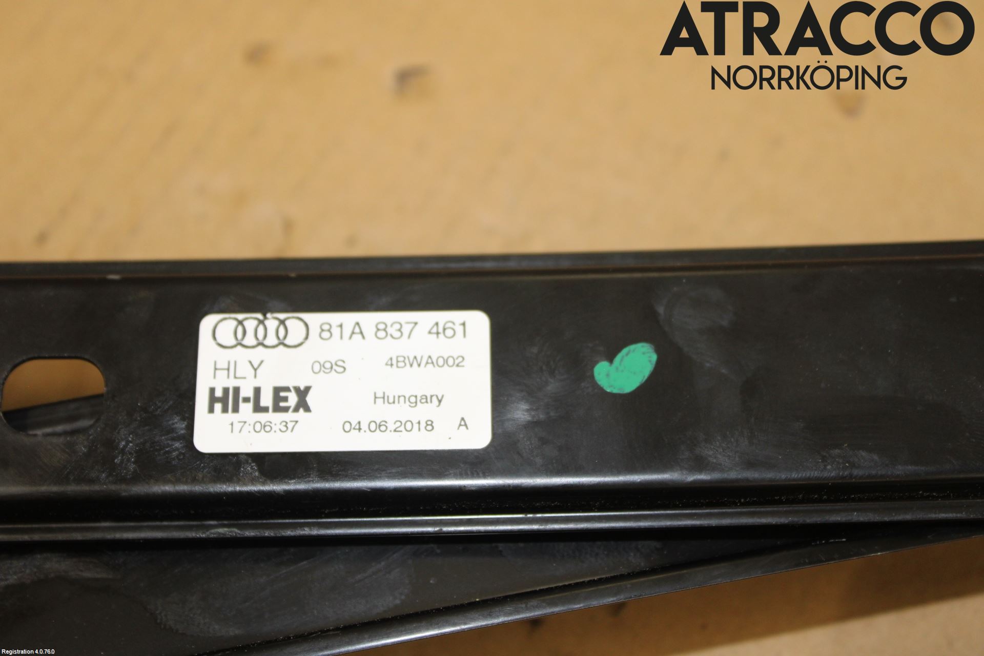 Audi Q2/SQ2 17- Fönsterhiss El Kompl