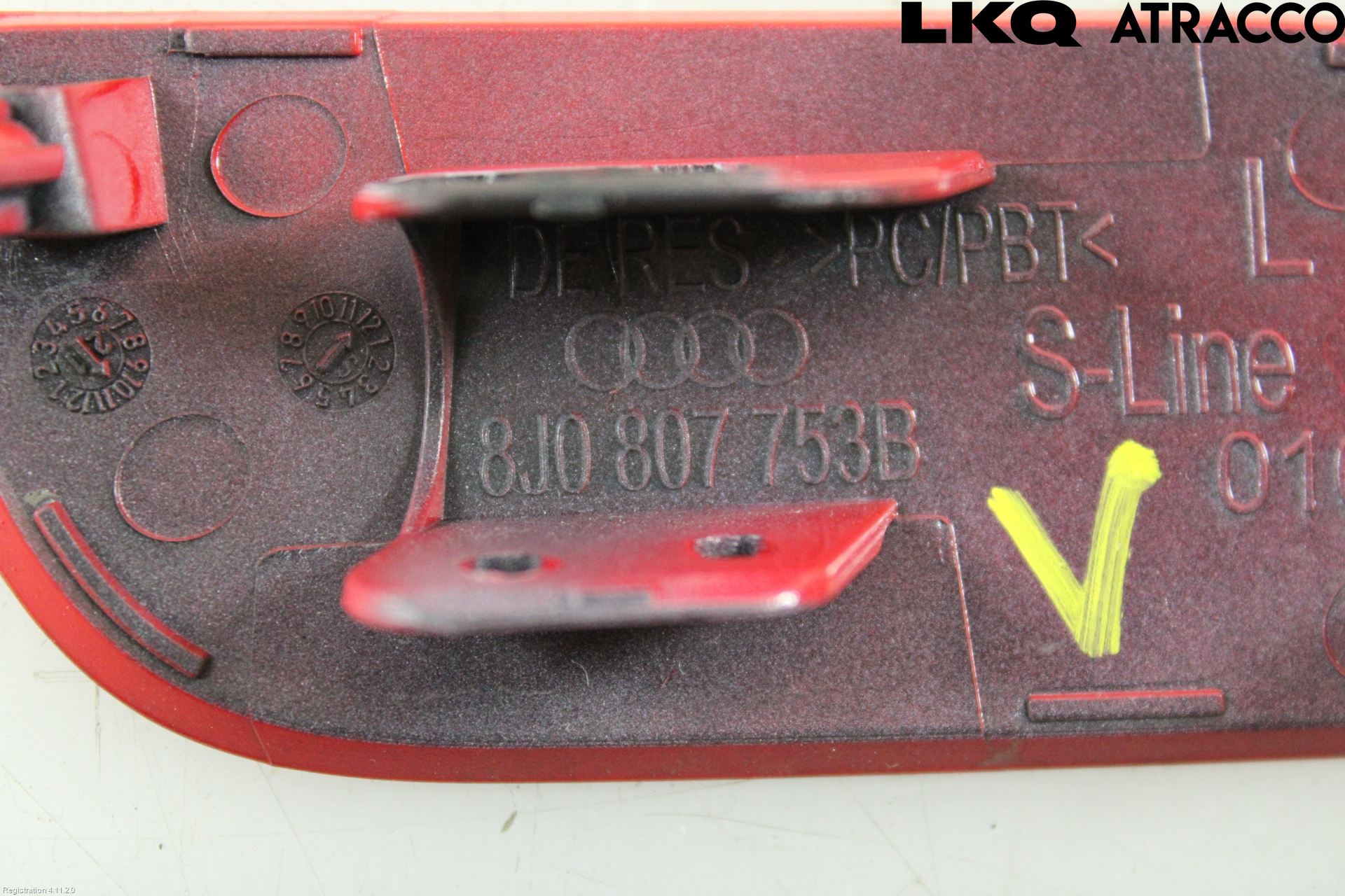 Audi TT/TTS 07-14 Spolarmunstycke Strålkastare