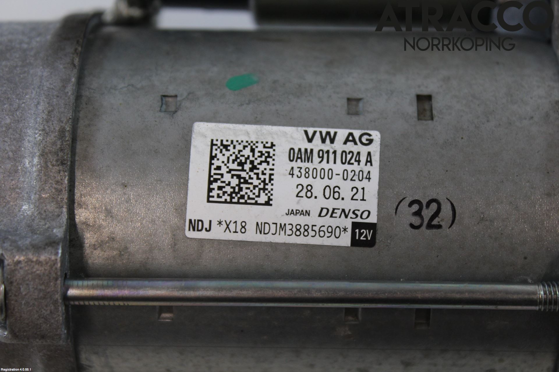 Volkswagen VW TAIGO 22- Startmotor