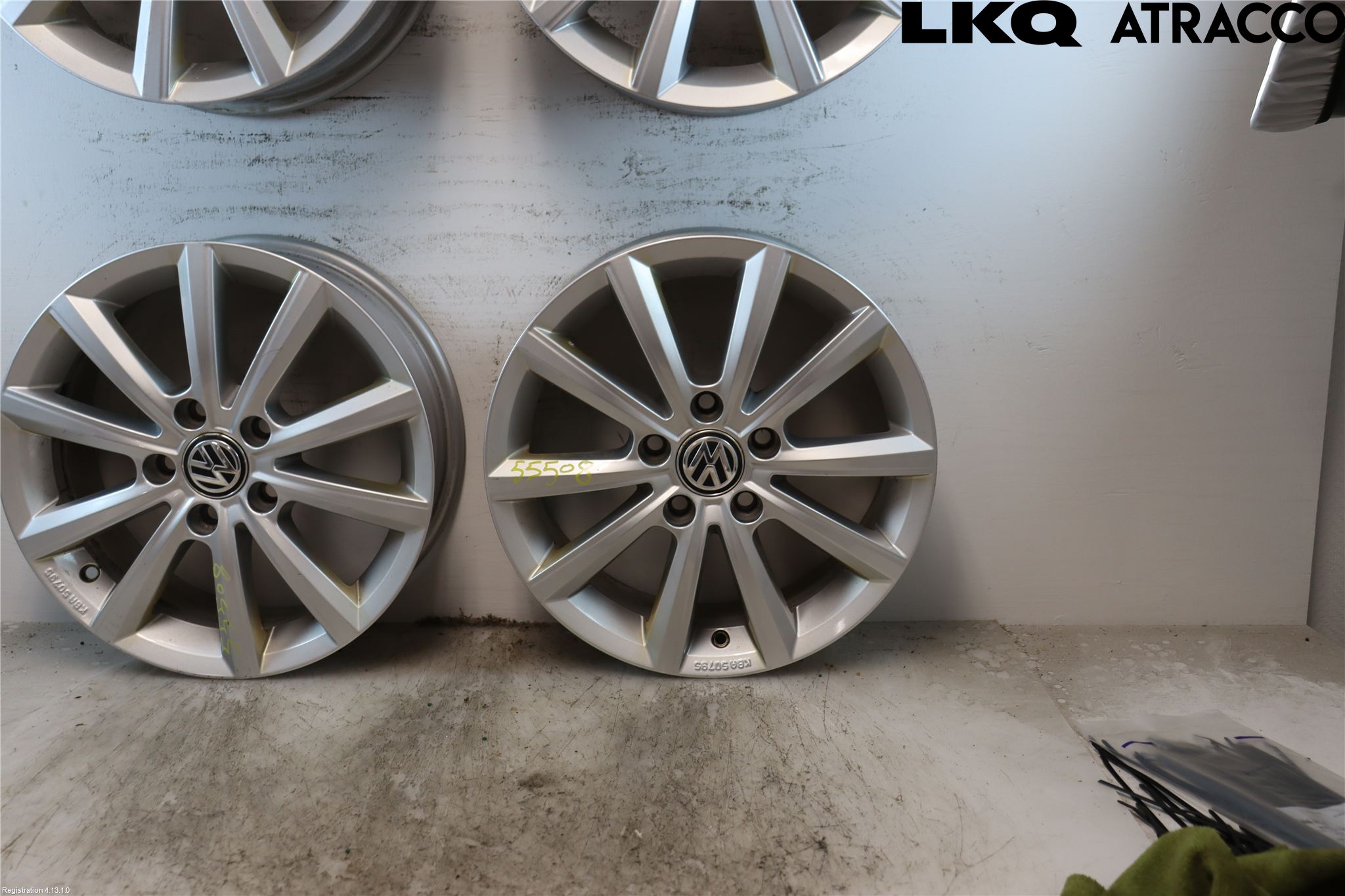 Volkswagen VW GOLF SPORTSVAN 15-20 Fälgsats Aluminium