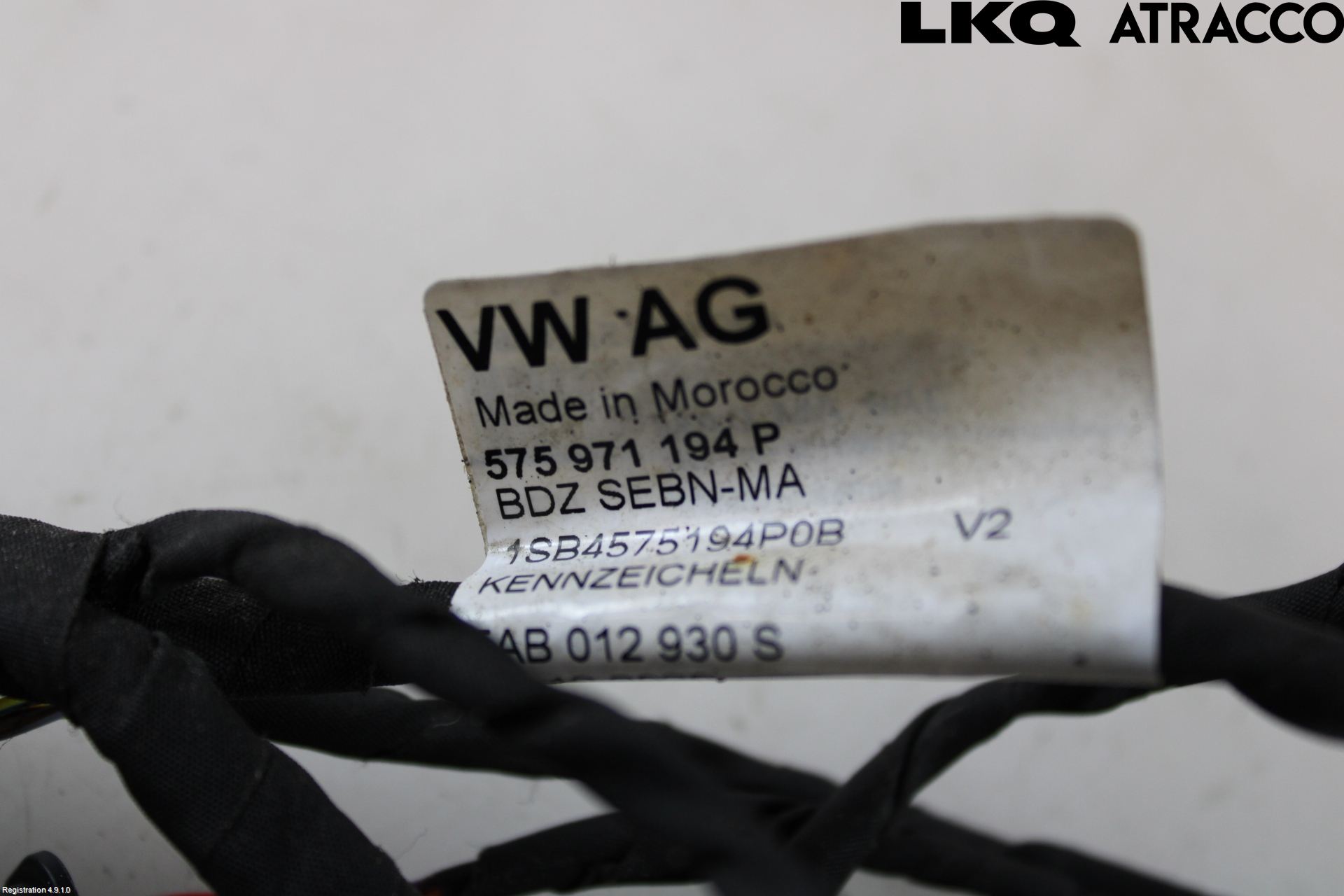 Cupra ATECA 19- Kabelhärva