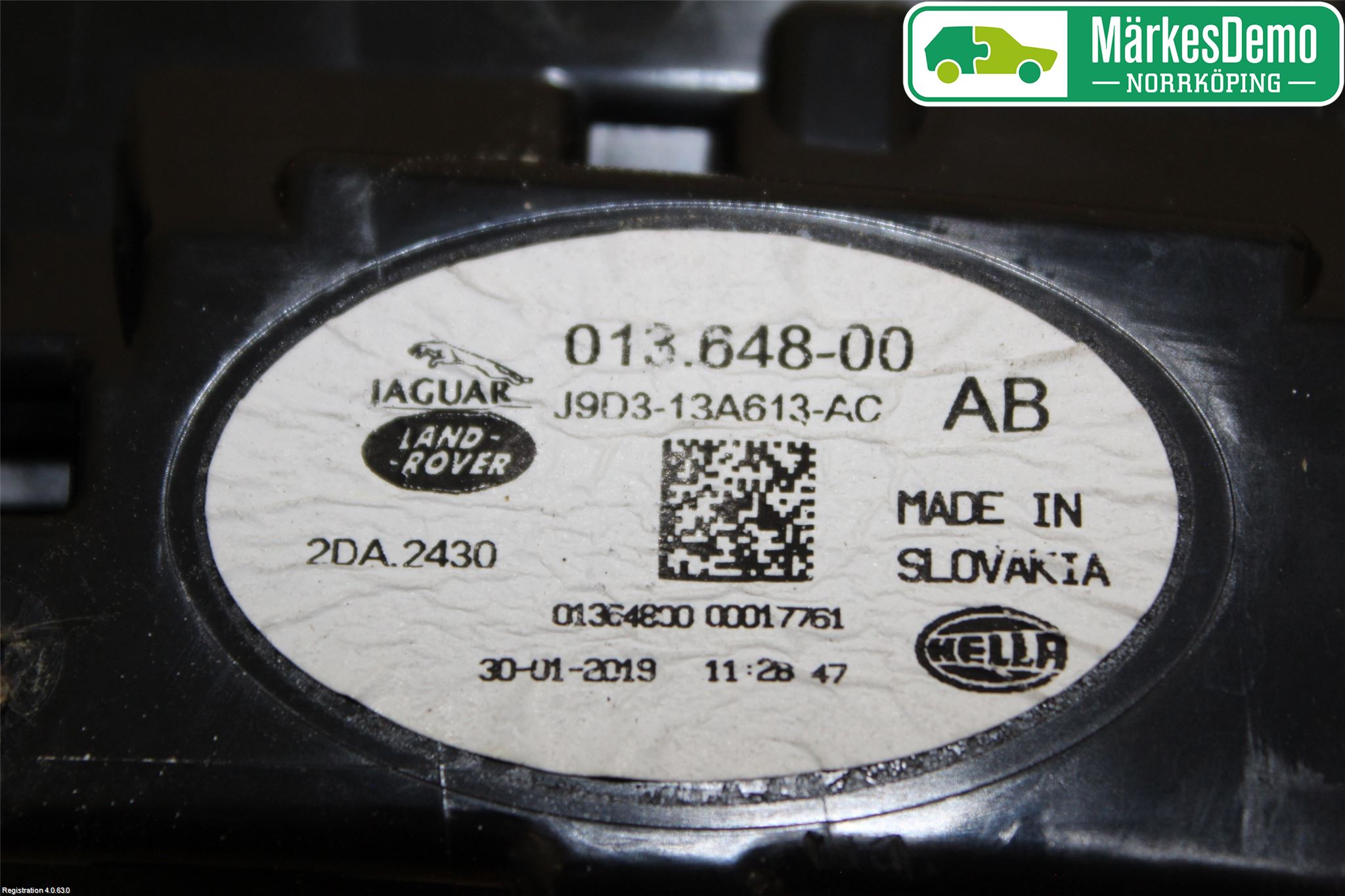 Jaguar I-PACE 18- Bromsljus Bakruta