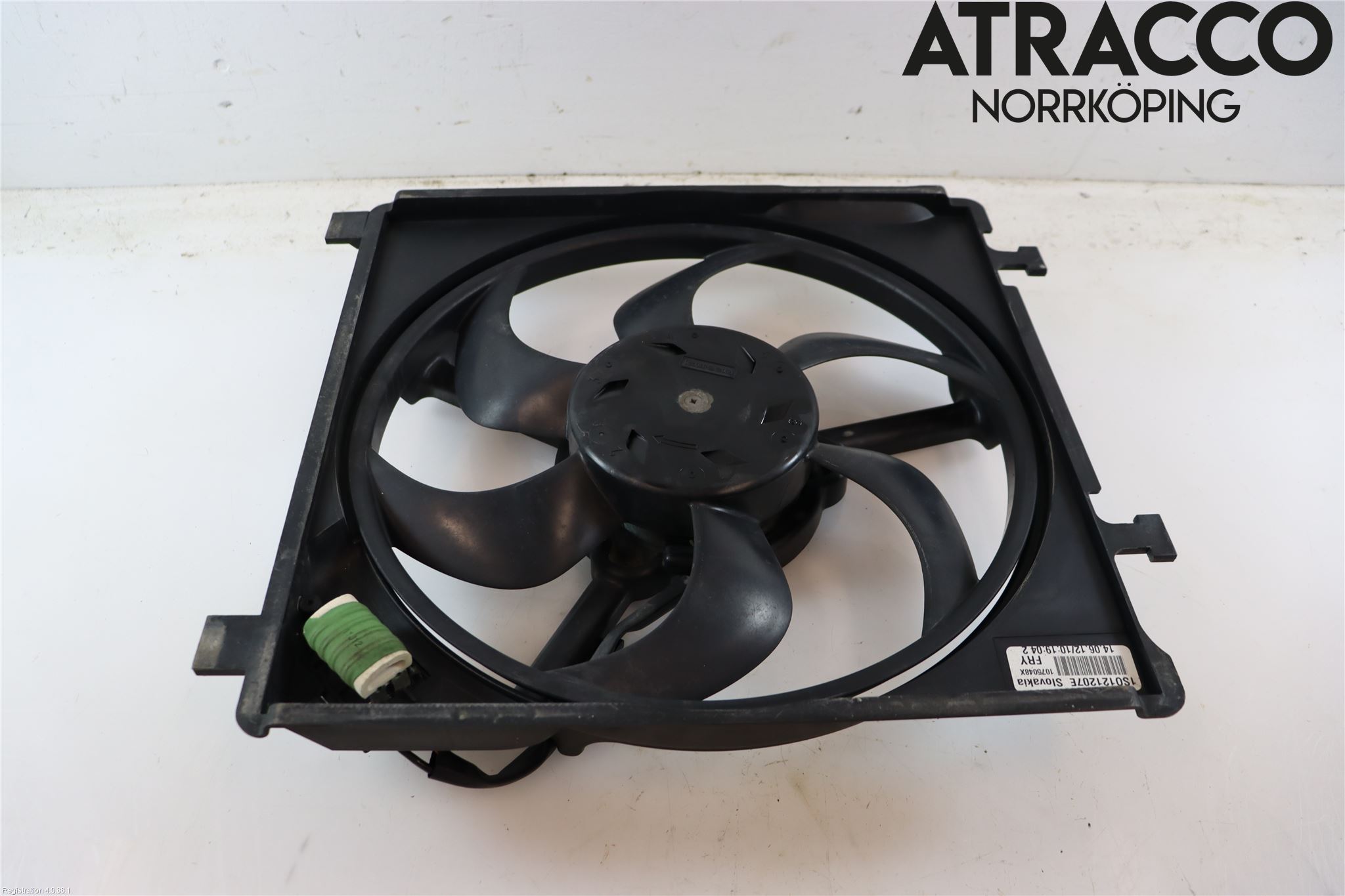 Volkswagen VW UP! / E-UP! Kylfläkt El