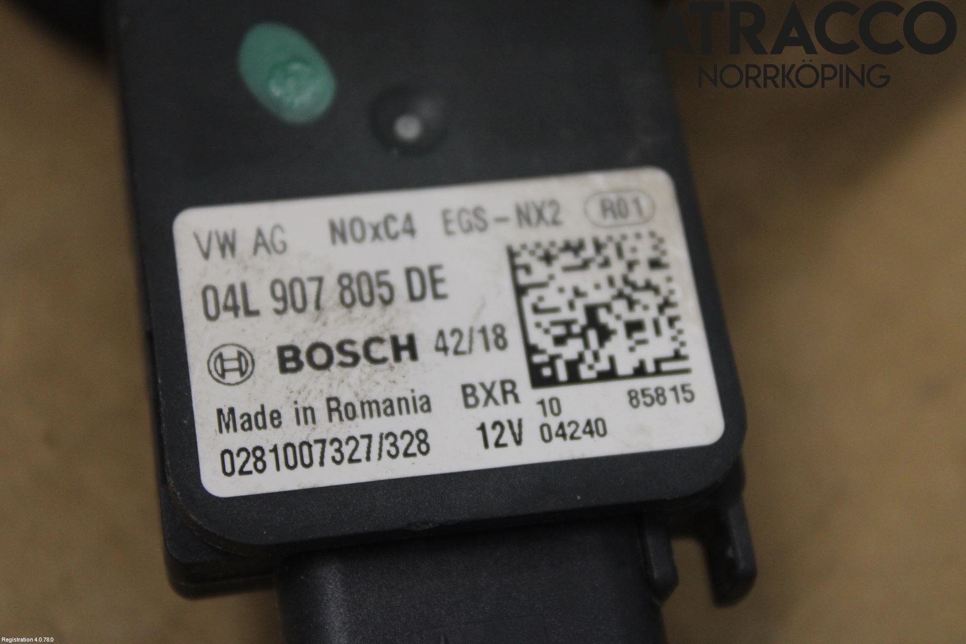 Volkswagen VW GOLF / E-GOLF VII 13-20 Injlambdasond