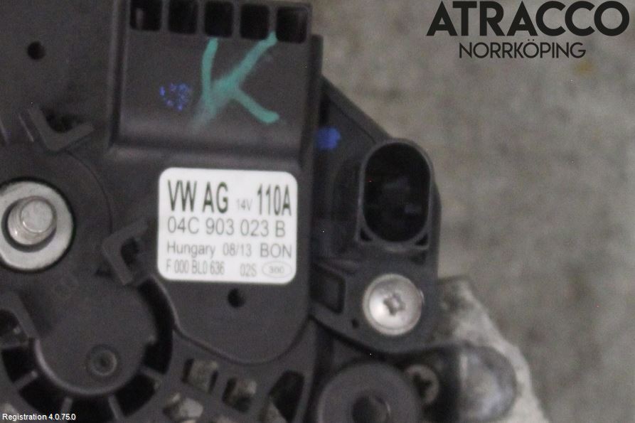 Volkswagen VW UP! / E-UP! Generator