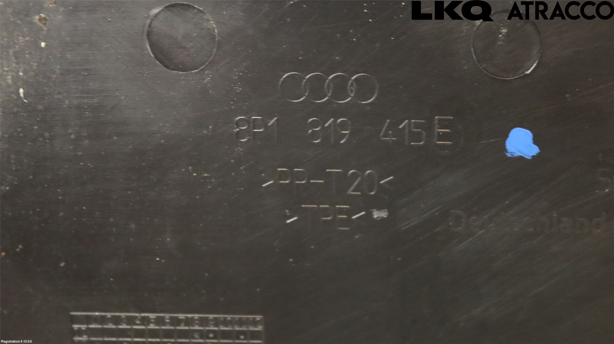 Audi A3/S3 05-13 Torpedplåt-Torpedplast