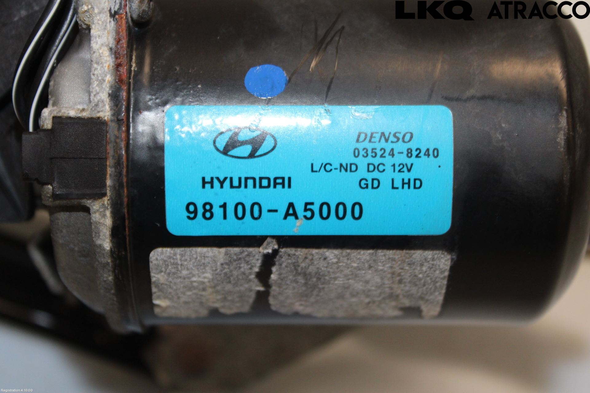 Hyundai i30 GD 13-17 Torkarmekanism Vindruta