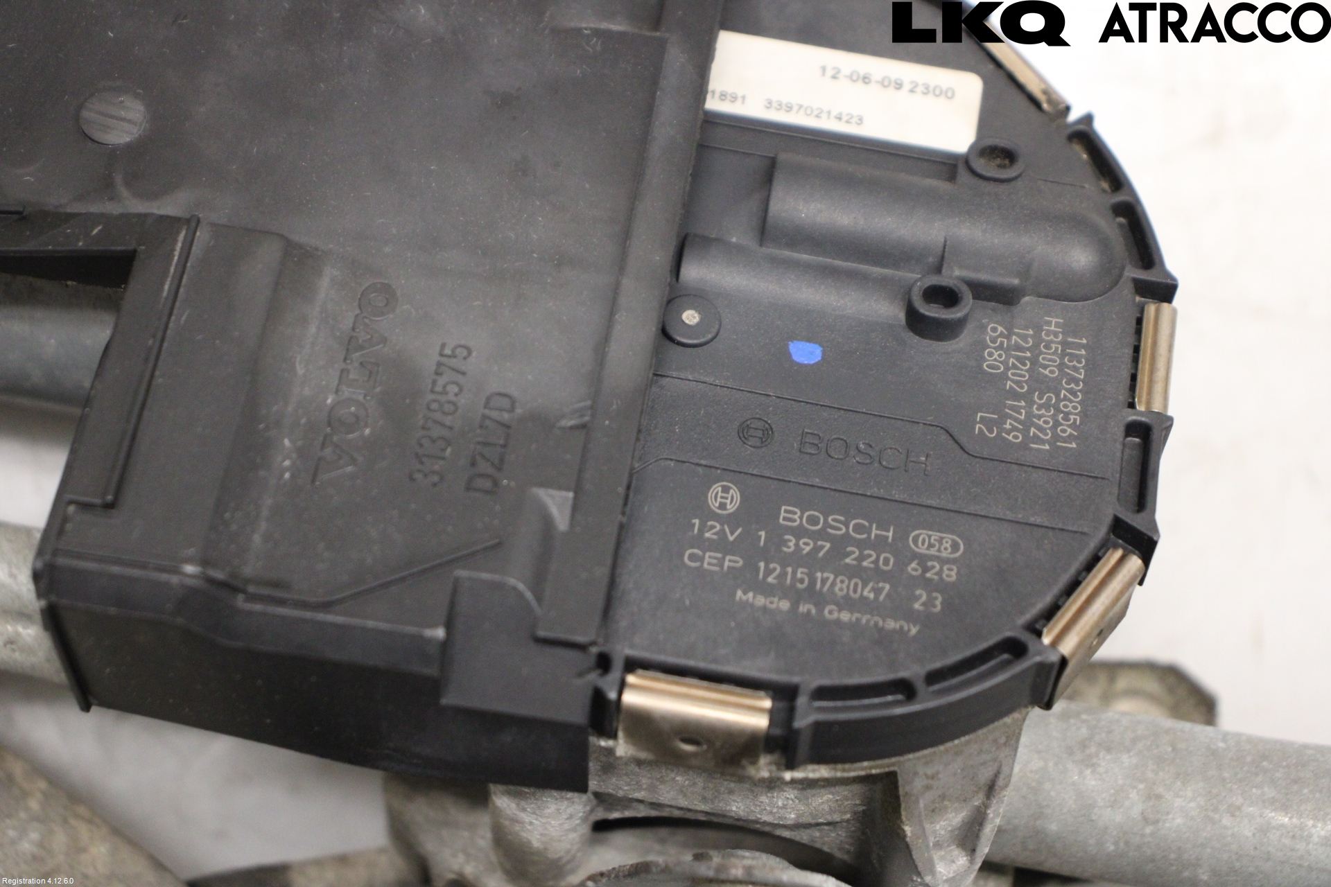 Volvo V40 12-19 Torkarmekanism Vindruta