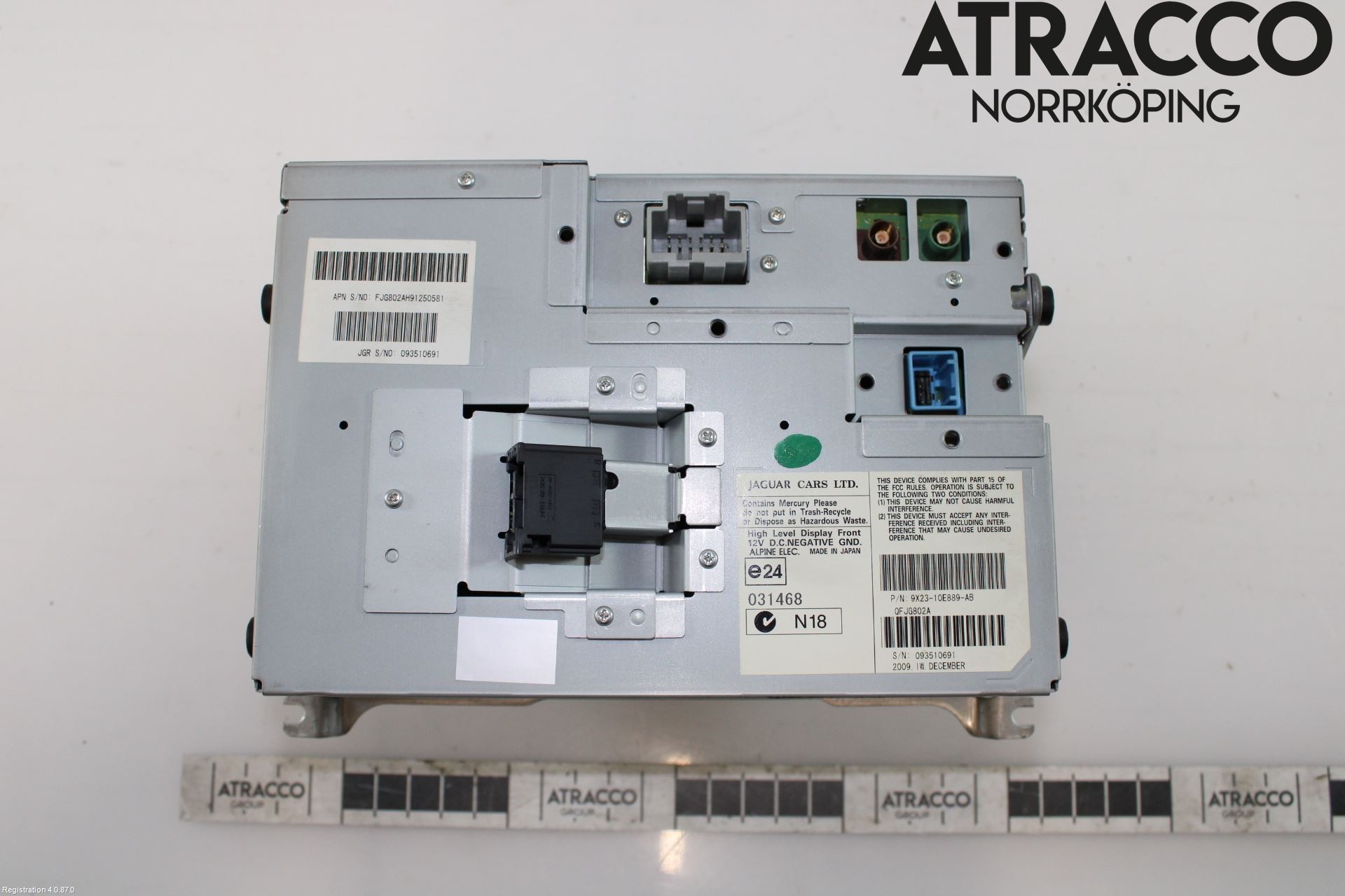 Jaguar XF 08-15 Bildskärm