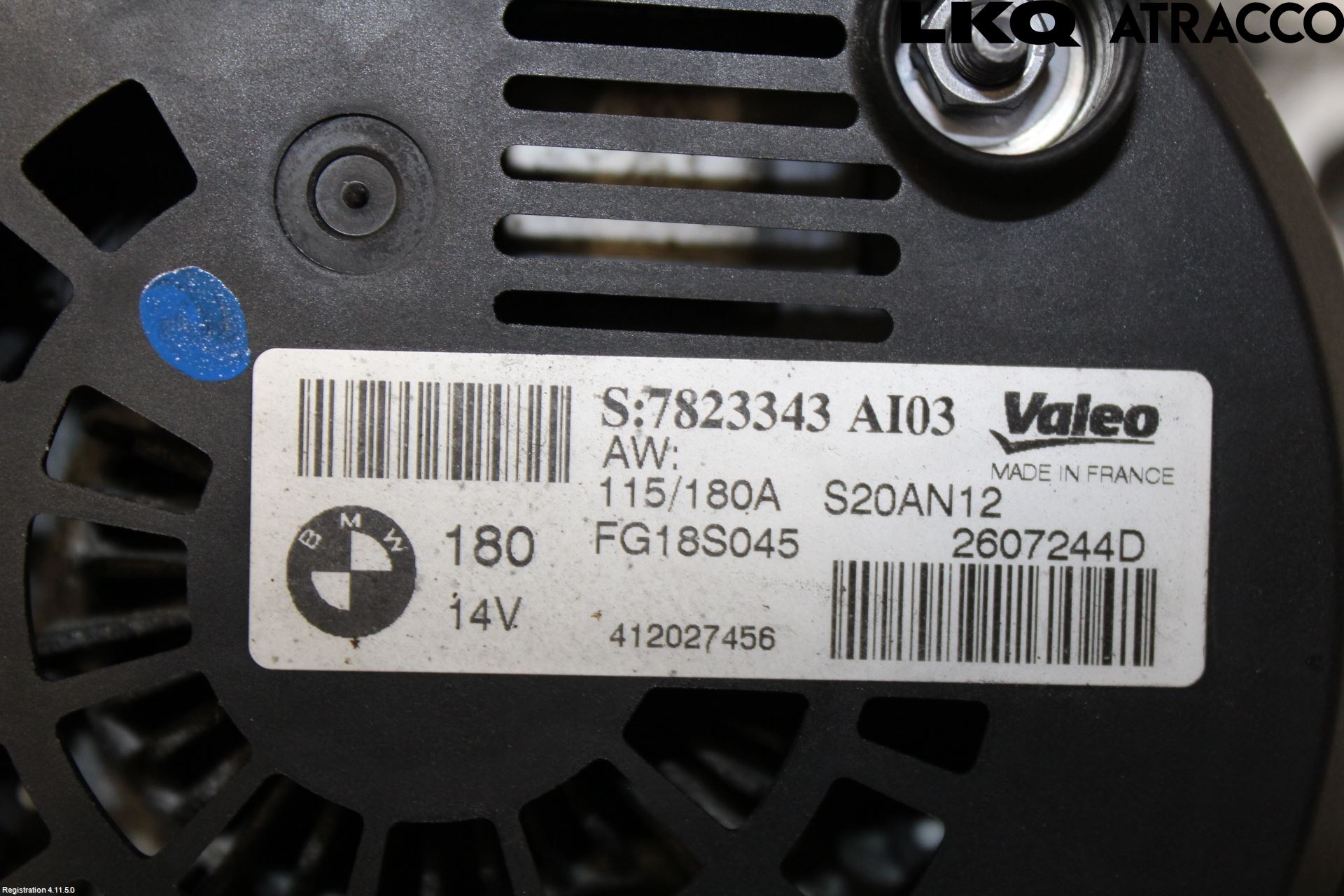BMW 1 F20/F21 11-19 Generator