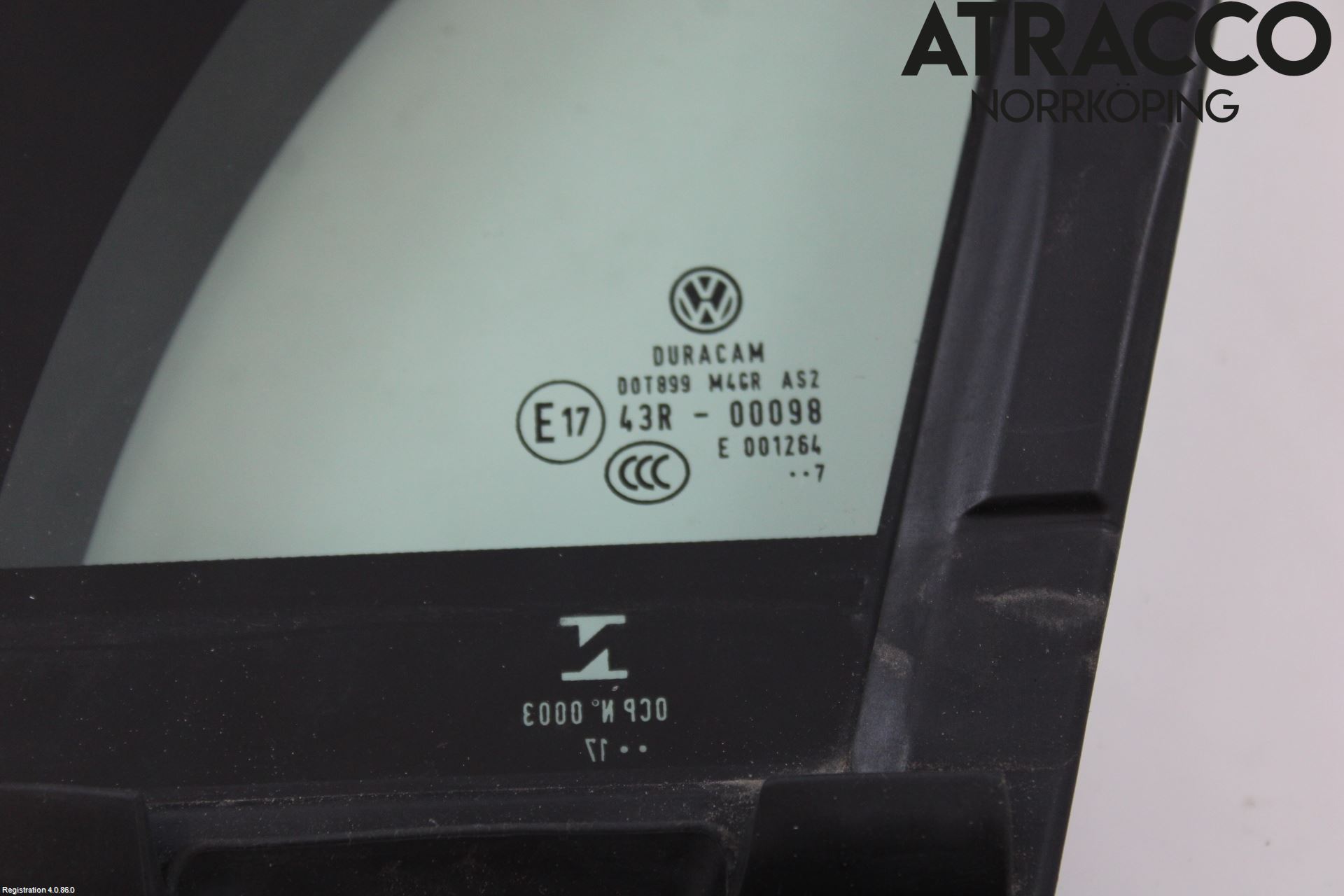 Volkswagen VW TIGUAN 16-24 Dörruta Fram Lilla Vä