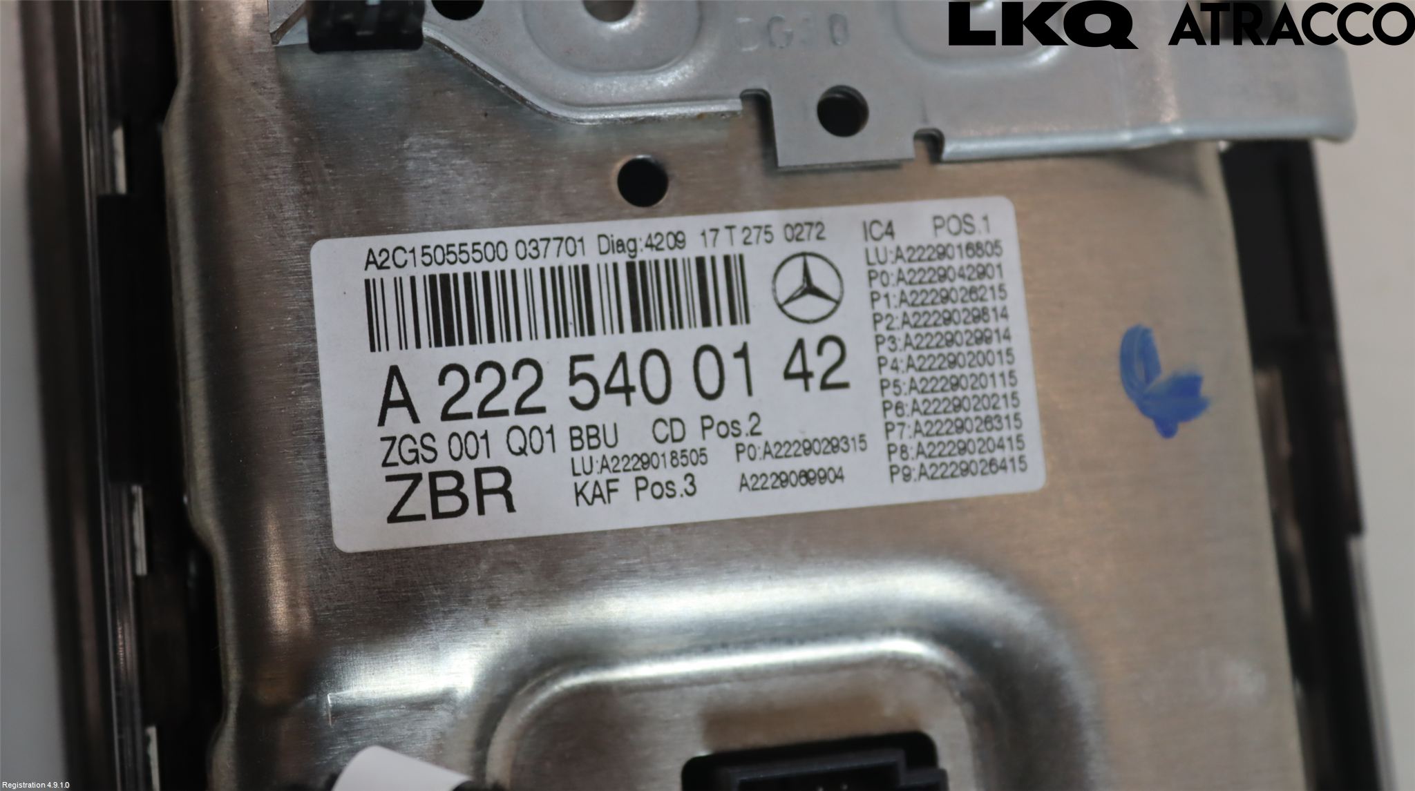 Mercedes-Benz MB S-KLASS (W222) 13-20 Instrument Komb