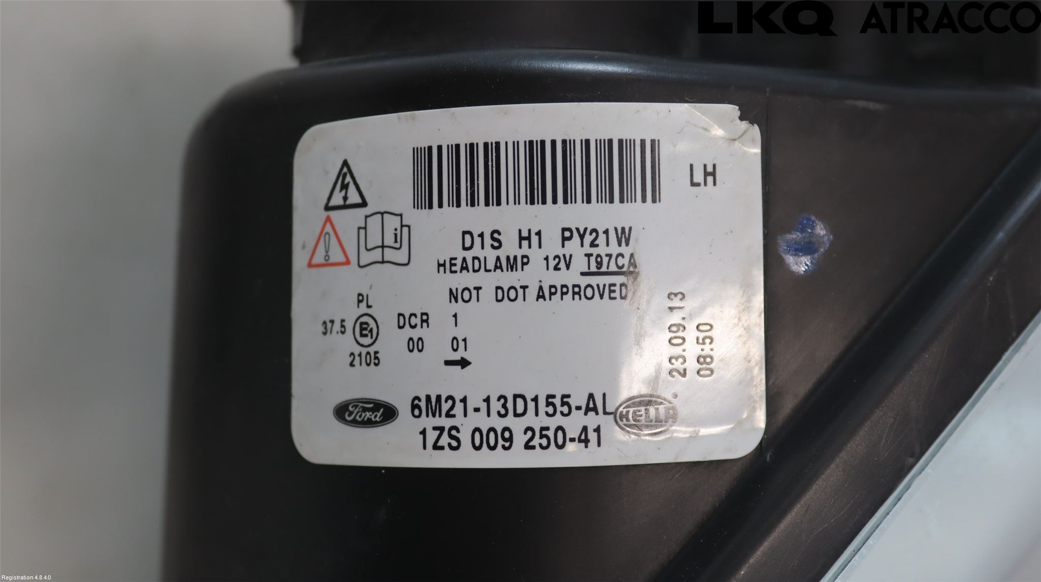 Ford S-MAX 06-15 Strålkastare Vänster