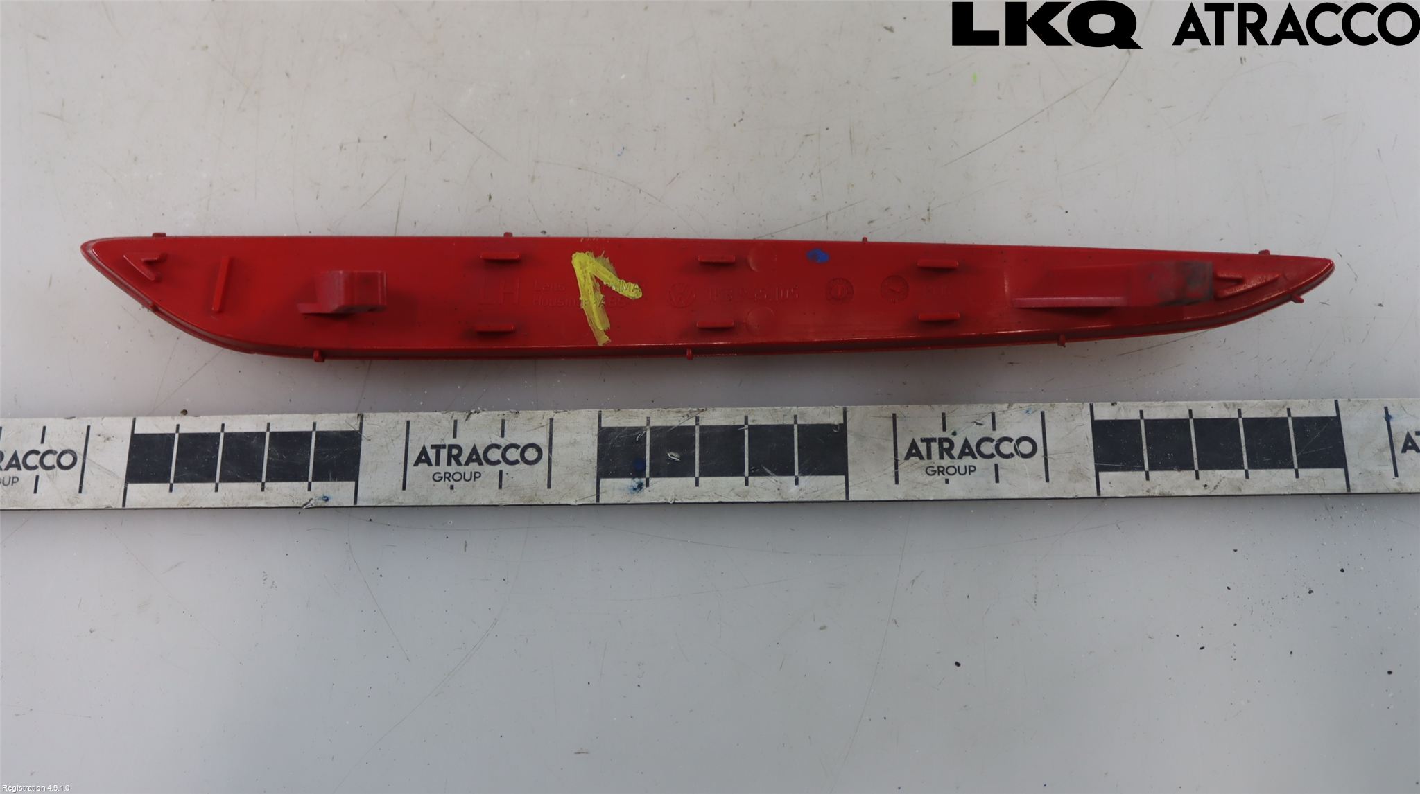 Volkswagen VW SCIROCCO 09-17 Dimljus/Reflex Bak