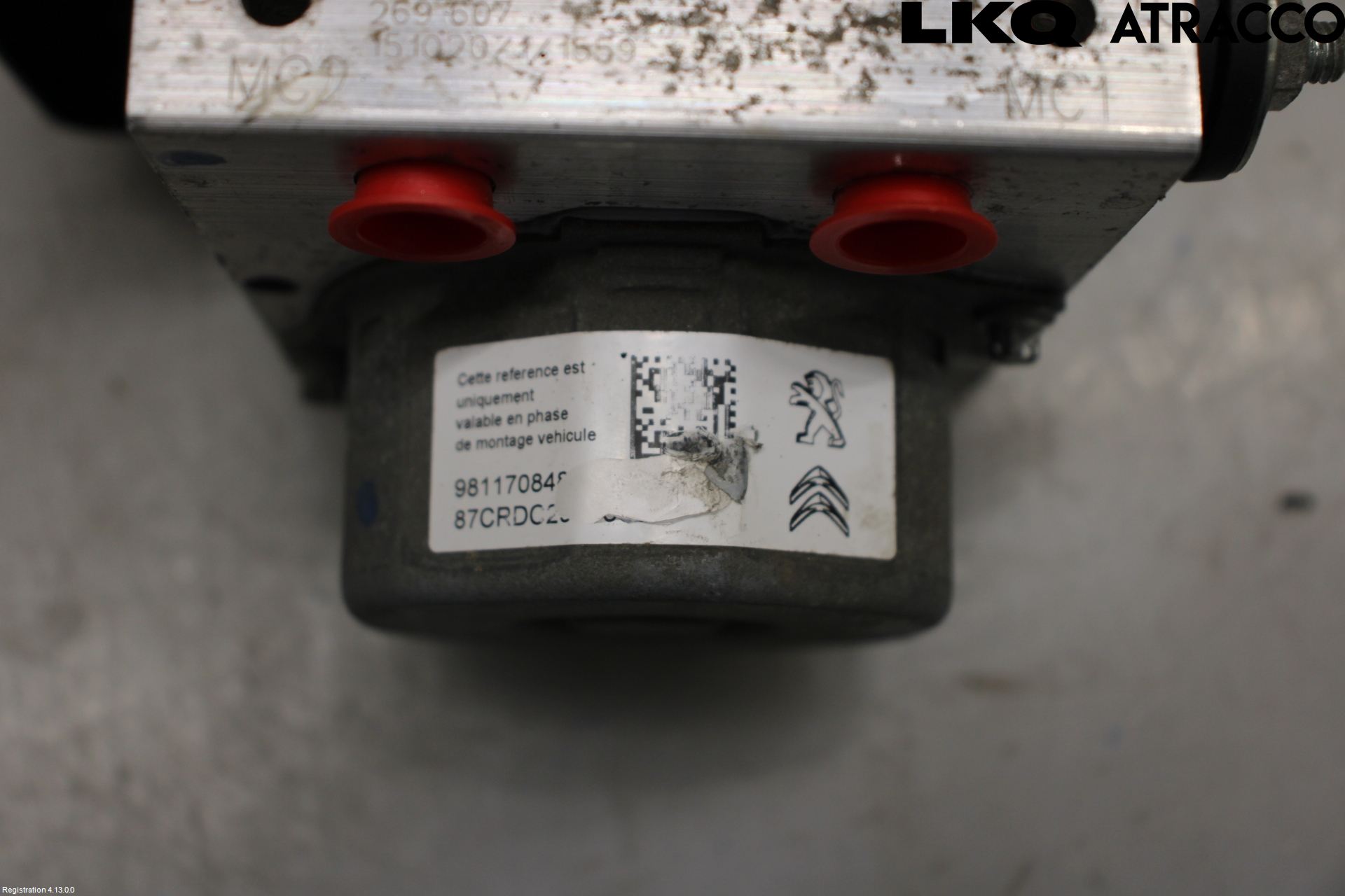 Peugeot 308 14-21 Abs Hydraulaggregat