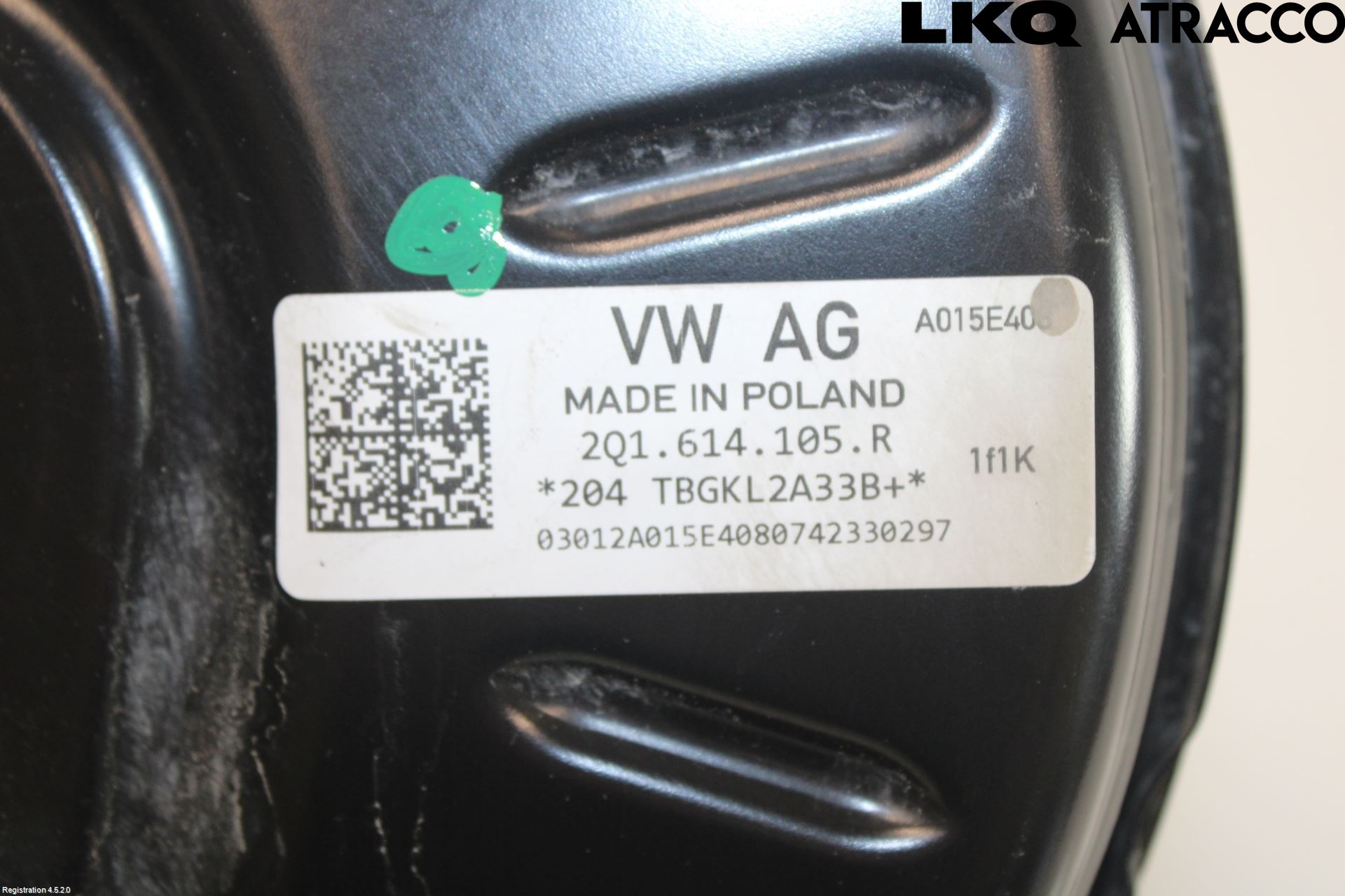 Seat ARONA Bromsservo