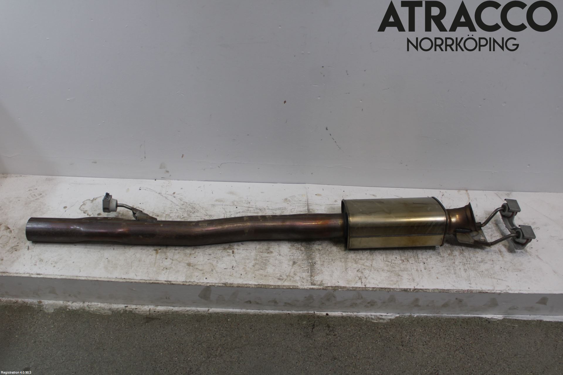 Mercedes-Benz MB A-KLASS (W177) 18- Avgasrör Främre-Mitt-Bak