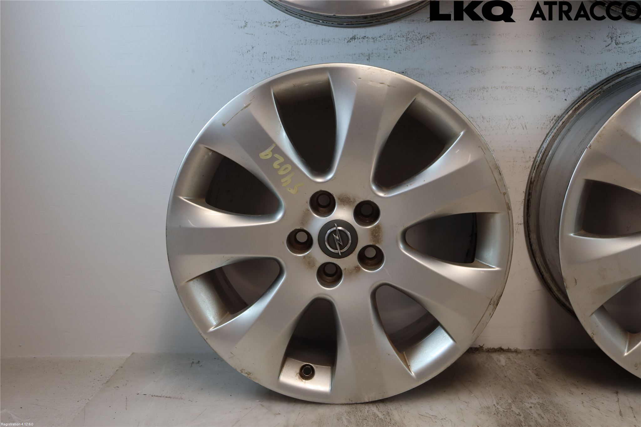 Opel ASTRA J 10-15 Fälgsats Aluminium