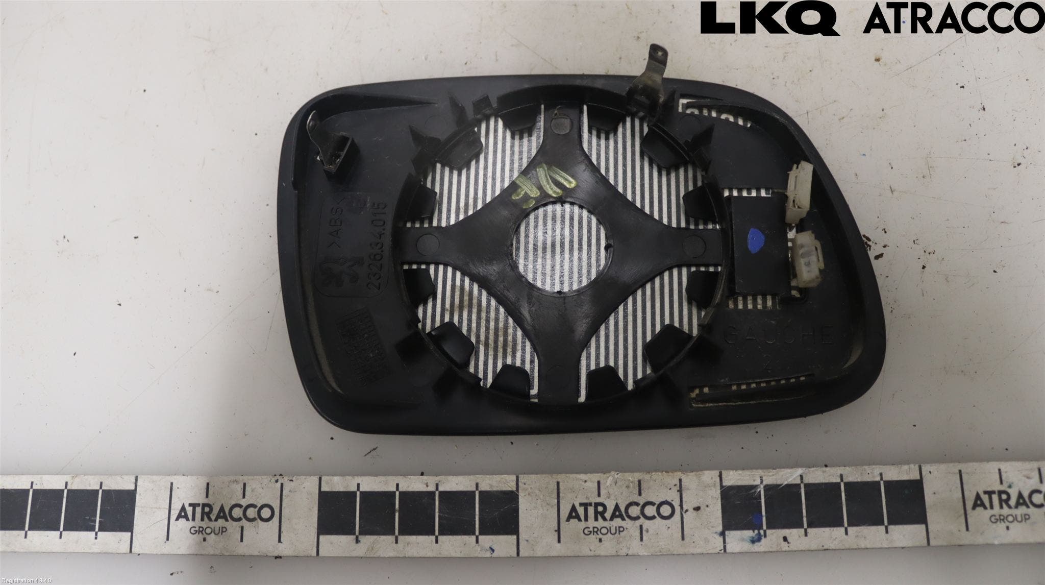 Peugeot 407 Spegelglas Vä