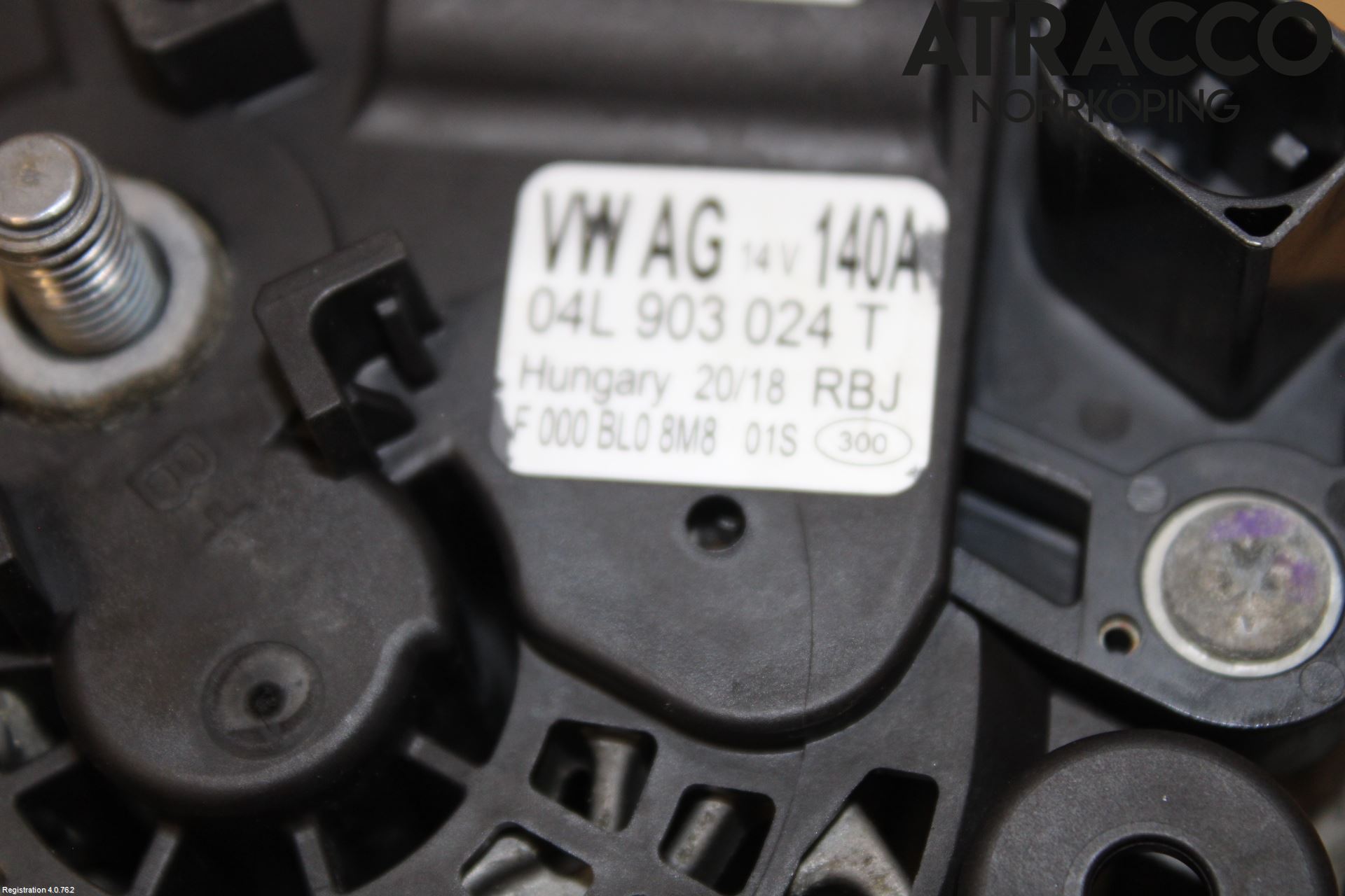 Volkswagen VW PASSAT 15-19 Generator
