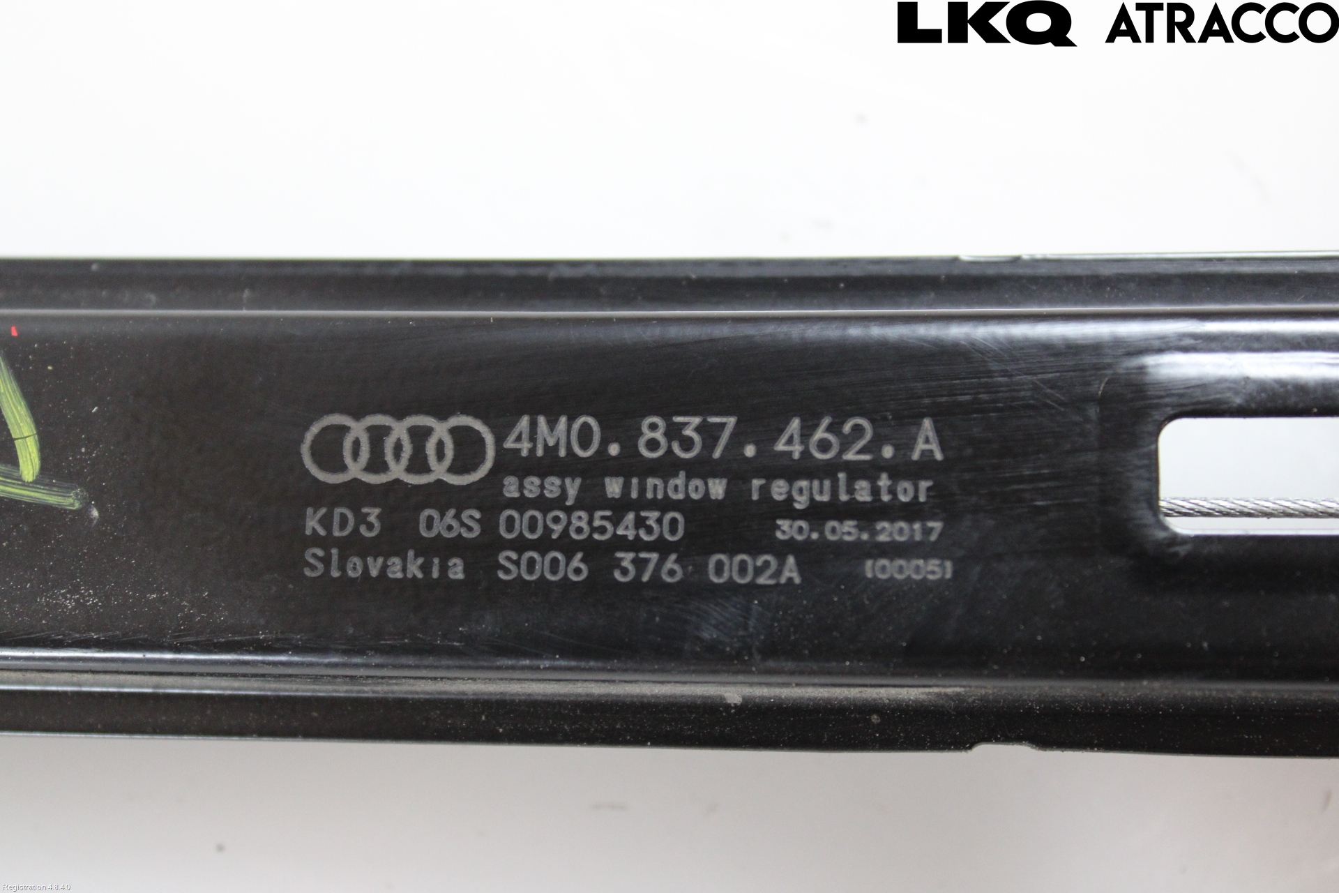 Audi Q7/SQ7 Fönsterhiss El Kompl