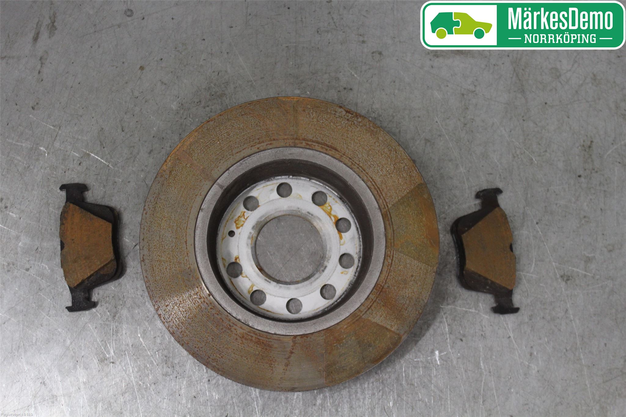 Volkswagen VW GOLF / E-GOLF VII 13-20 Bromsskiva Bak