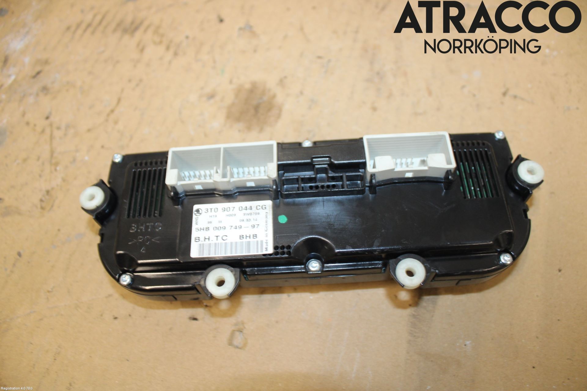 Skoda SUPERB 09-15 Värmereglage