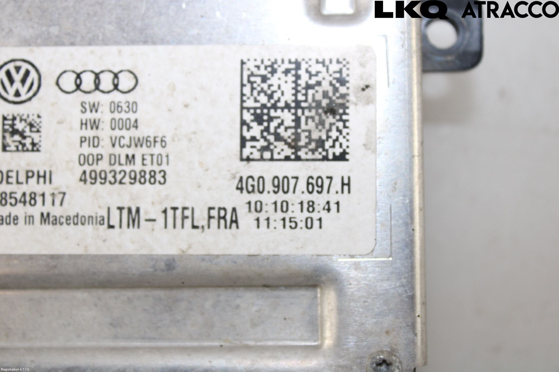 Volkswagen VW TIGUAN 16-24 Styrenhet Strålkastare