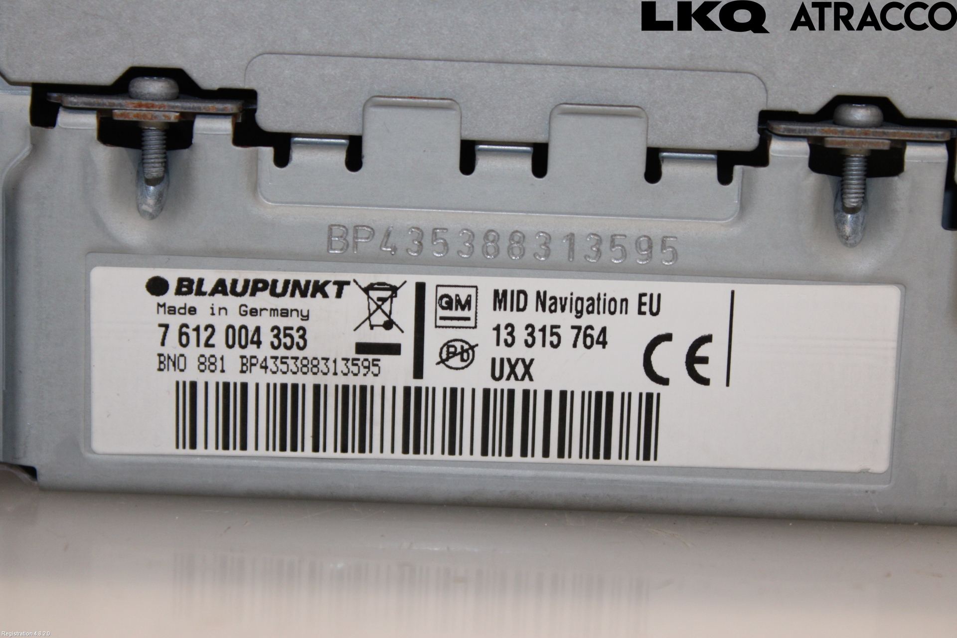 Opel INSIGNIA 09-16 Cd Radio - Multimediapanel