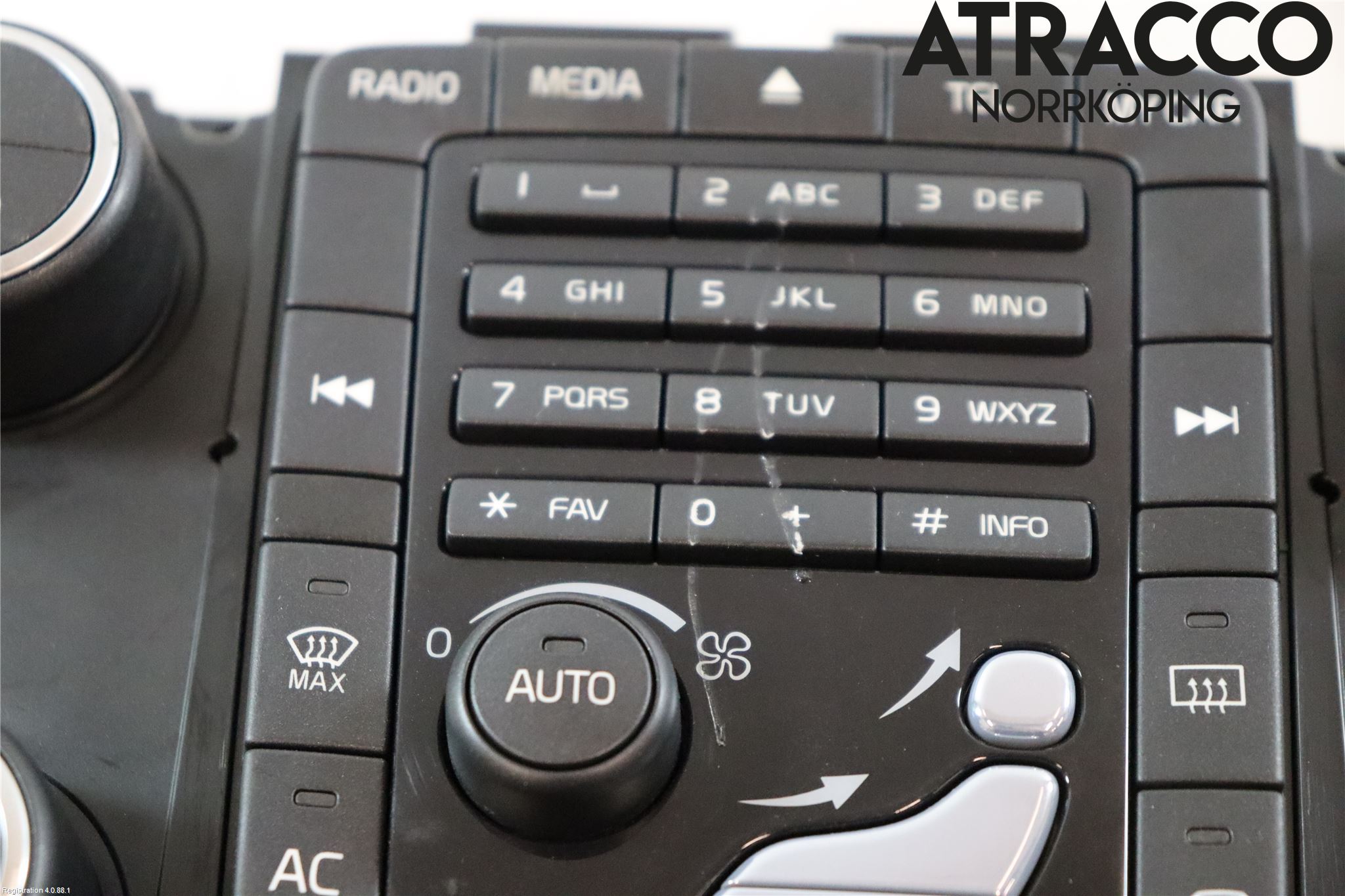 Volvo XC70 08-13 Värmereglage