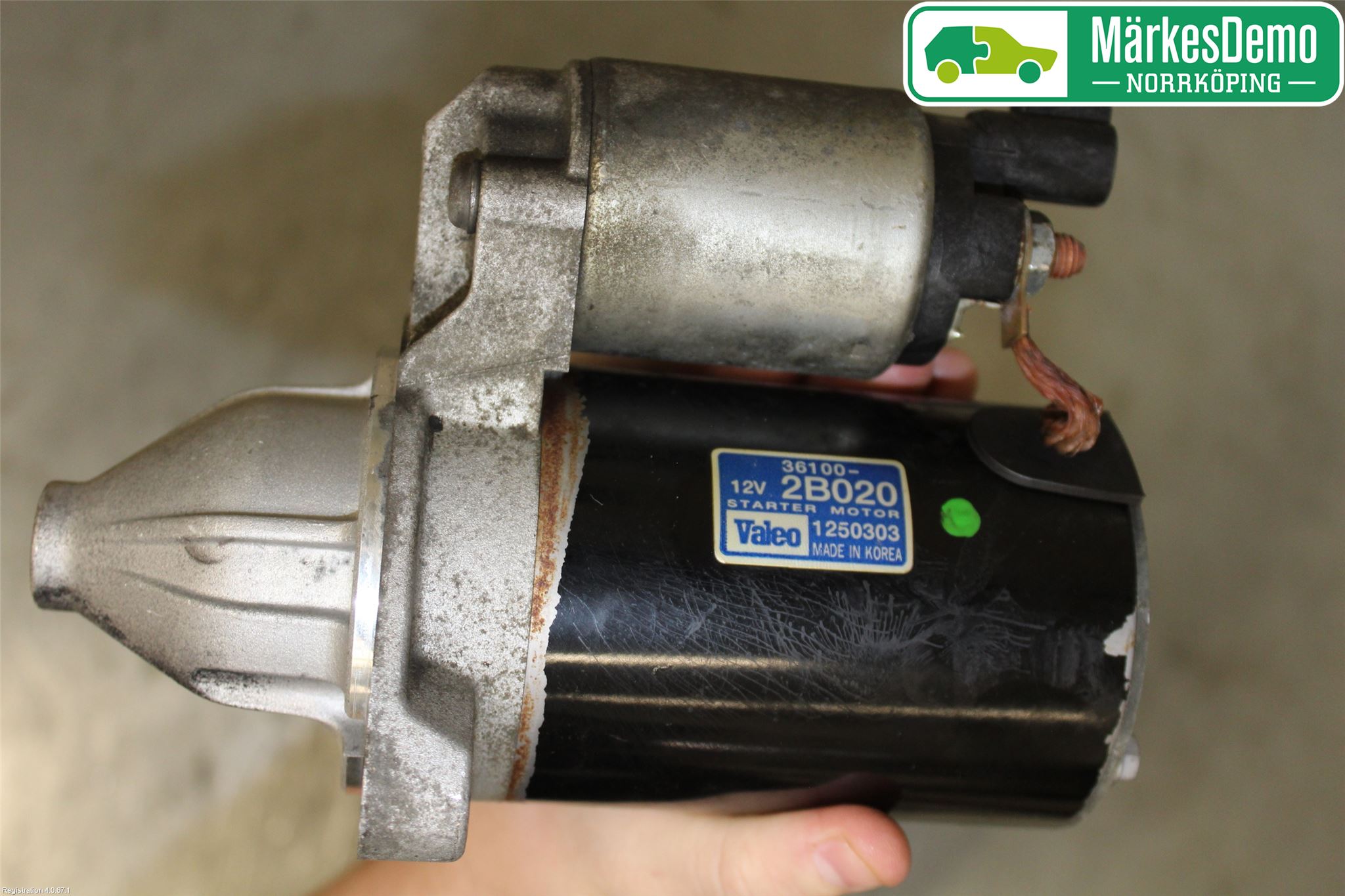 Hyundai i30 FD 07-12 Startmotor