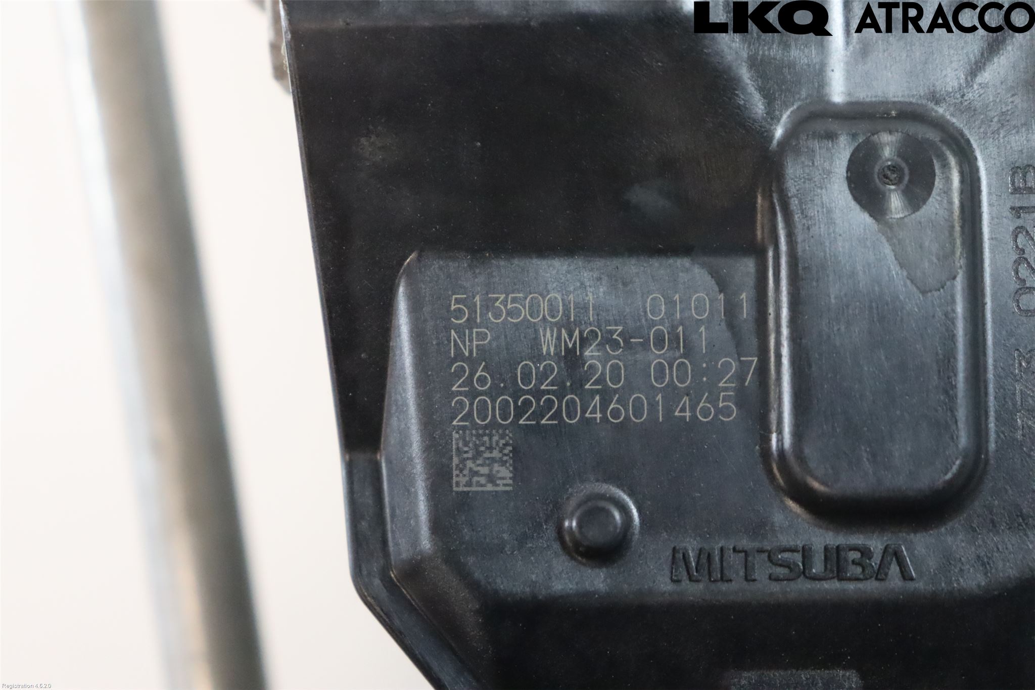 Mazda CX-30 20- Torkarmekanism Vindruta