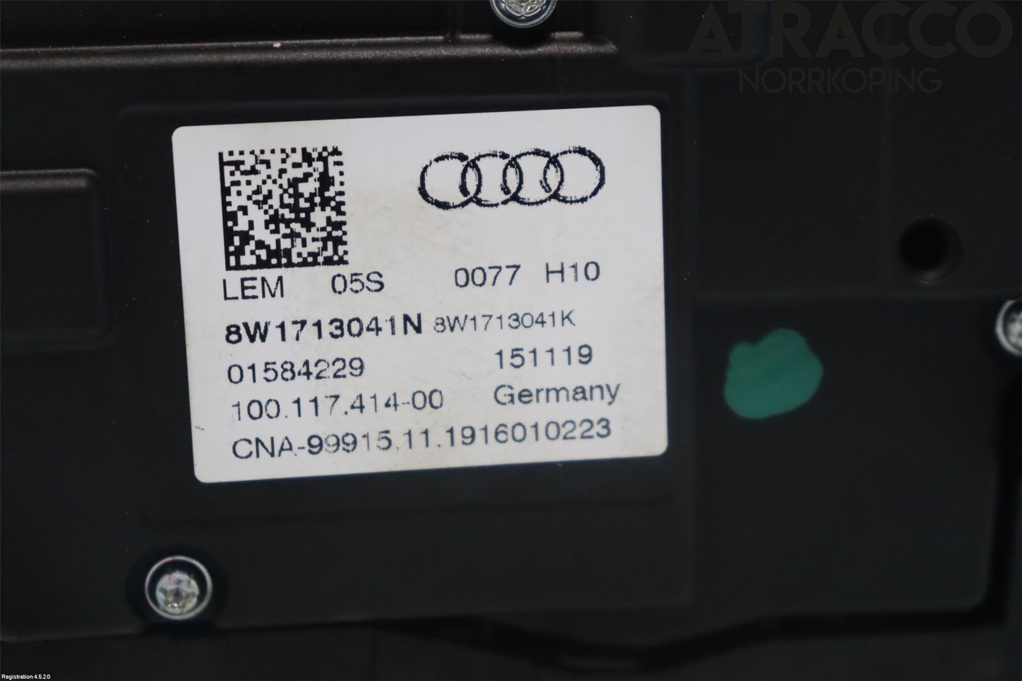 Audi A4/S4 B9 20- Växelspak