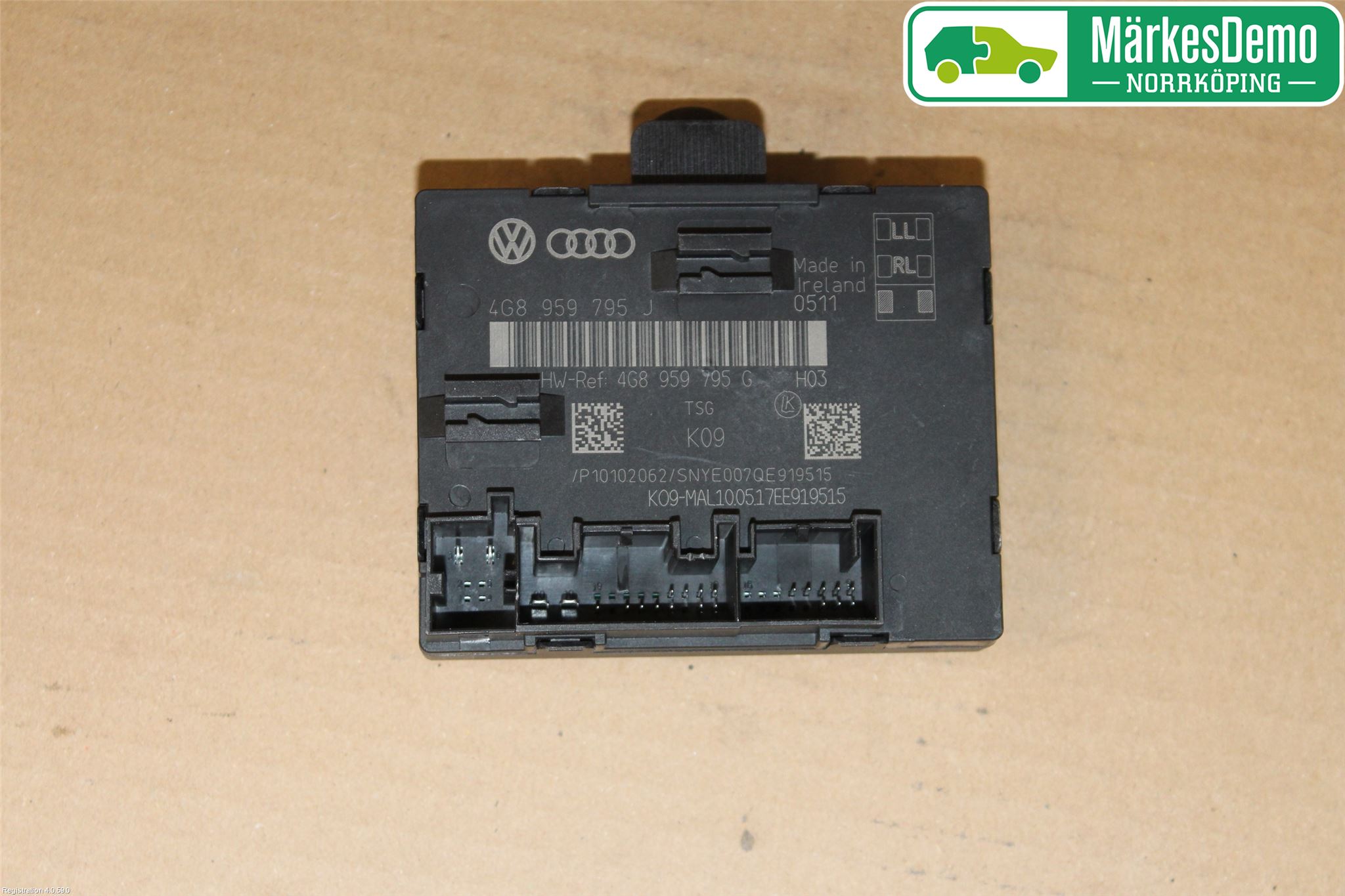 Audi A6/S6 4G 11-18 Styrenhet Dörr